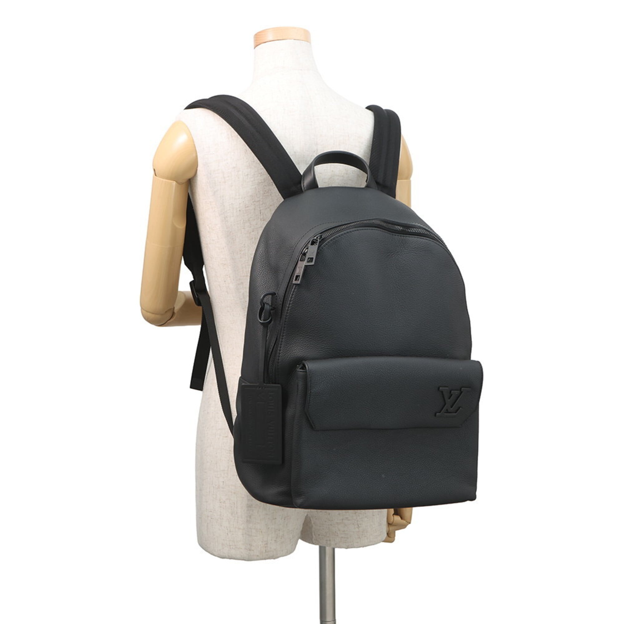 Louis Vuitton Black Noir Backpack (Pre-Owned)