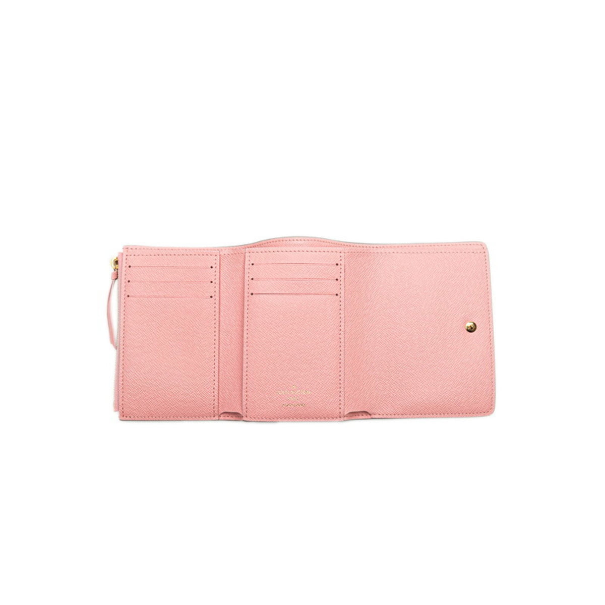 Louis Vuitton Brown Rose Ballerine Pvc Leather Wallet (Tri-Fold) (Pre-Owned)