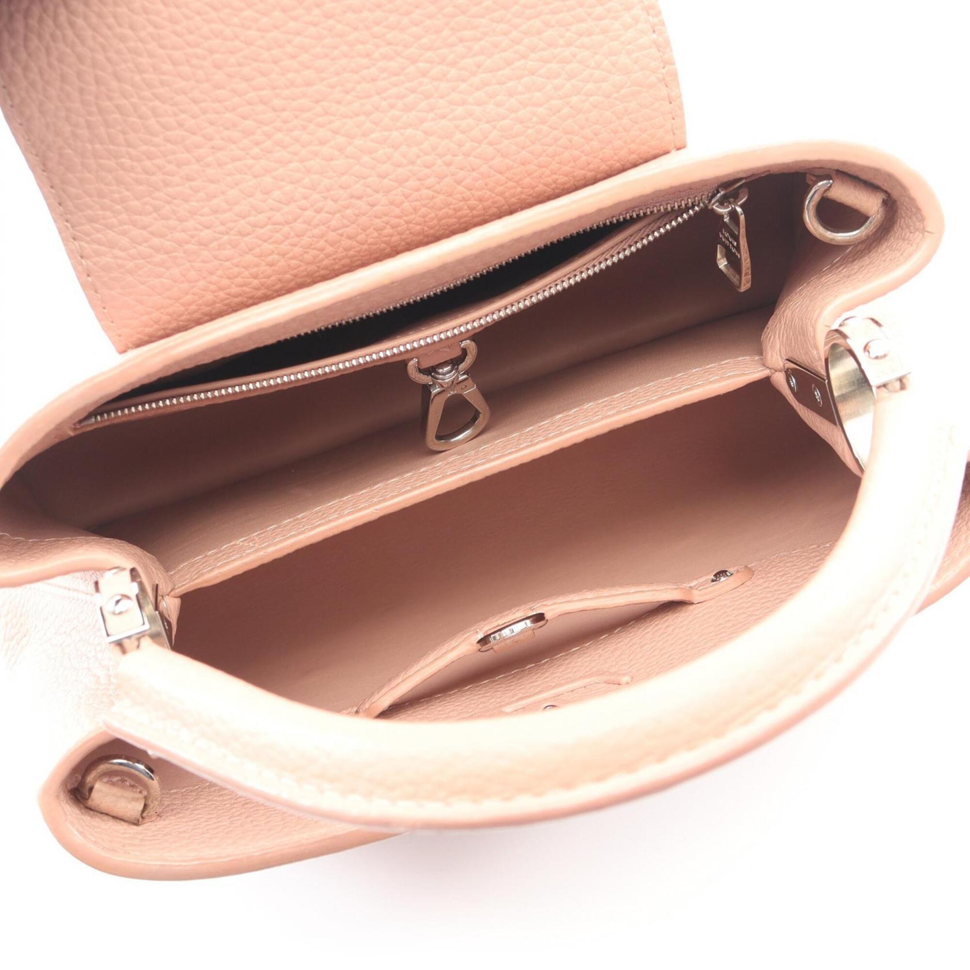 Louis Vuitton Magnolia Pink Leather Handbag (Pre-Owned)