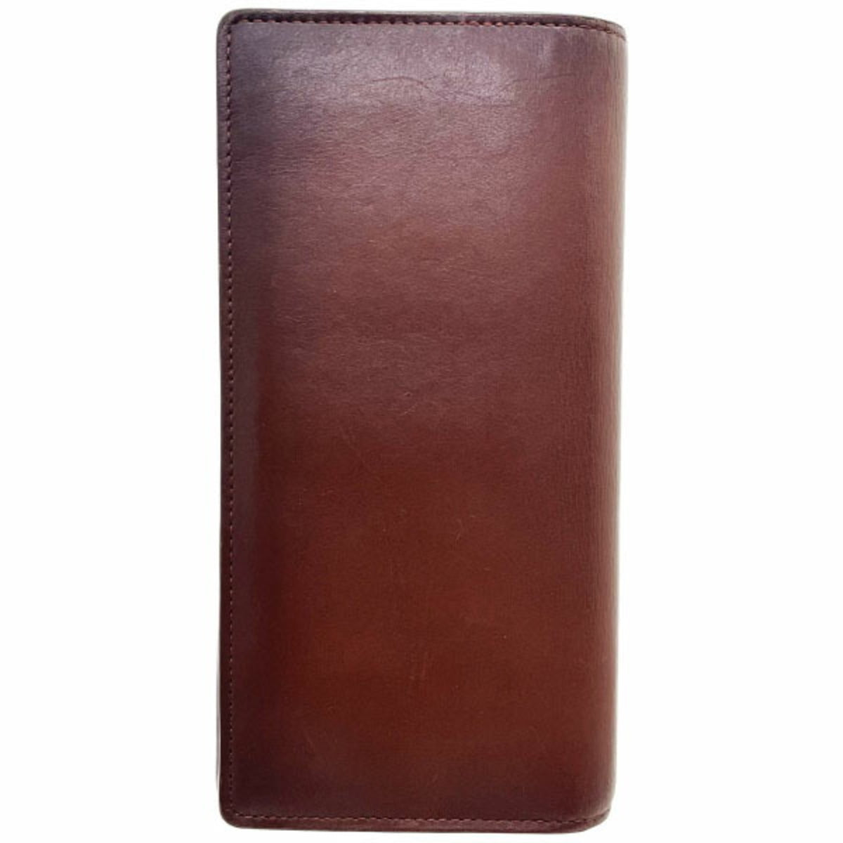 Louis Vuitton Brown Ombre Leather Long Wallet (Bi-Fold) (Pre-Owned)