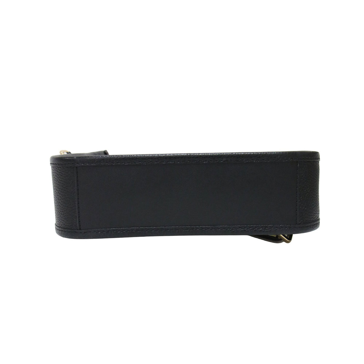 Michael Kors Black Leather Messenger Bag (Pre-Owned)