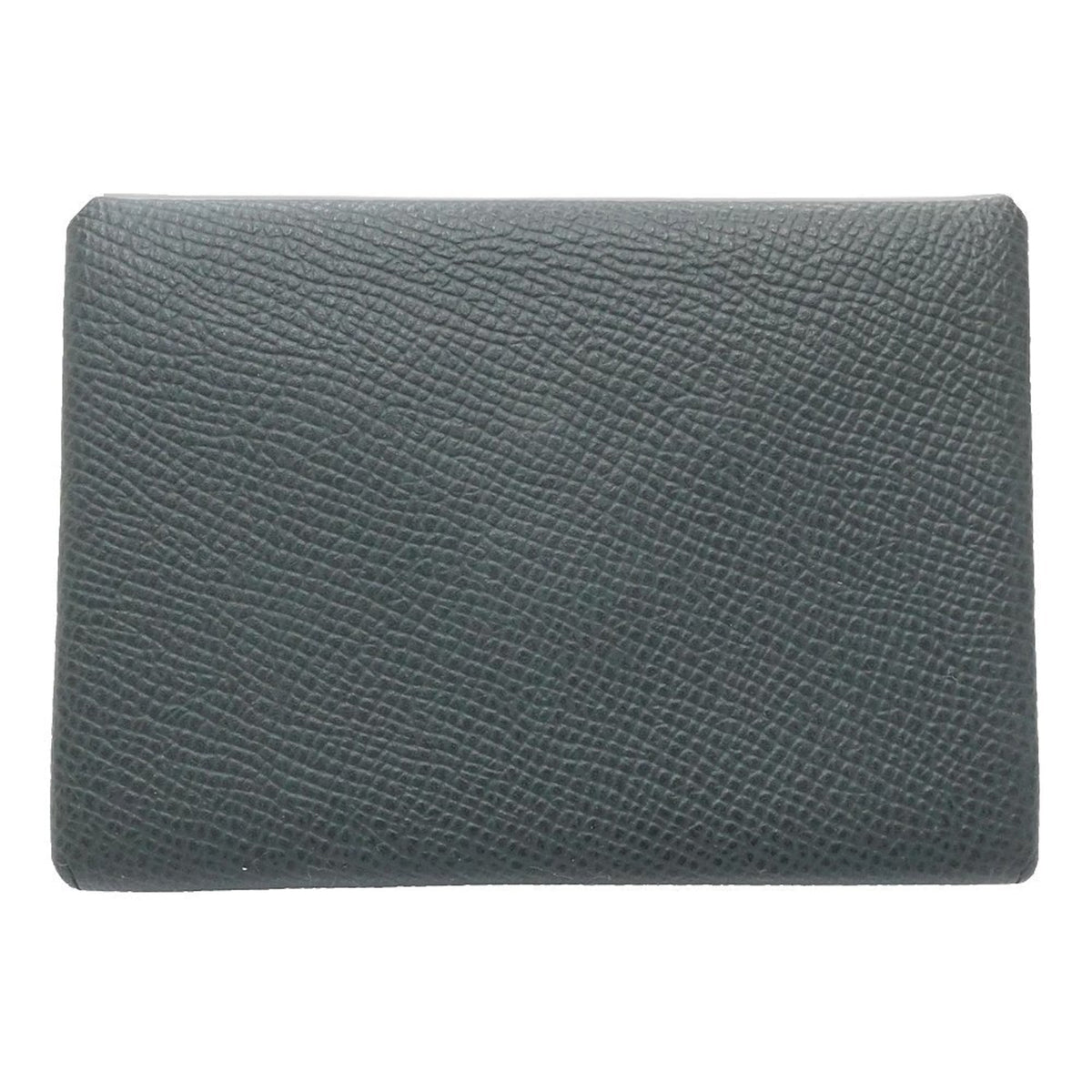 Hermes Vert Taurillon Clemence Leather Coin Purse/Coin Case (Pre-Owned)