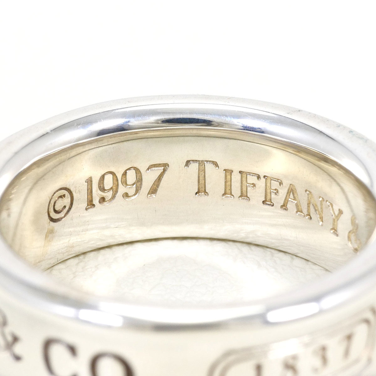 Tiffany Silver 925 Band Ring (Pre-Owned)