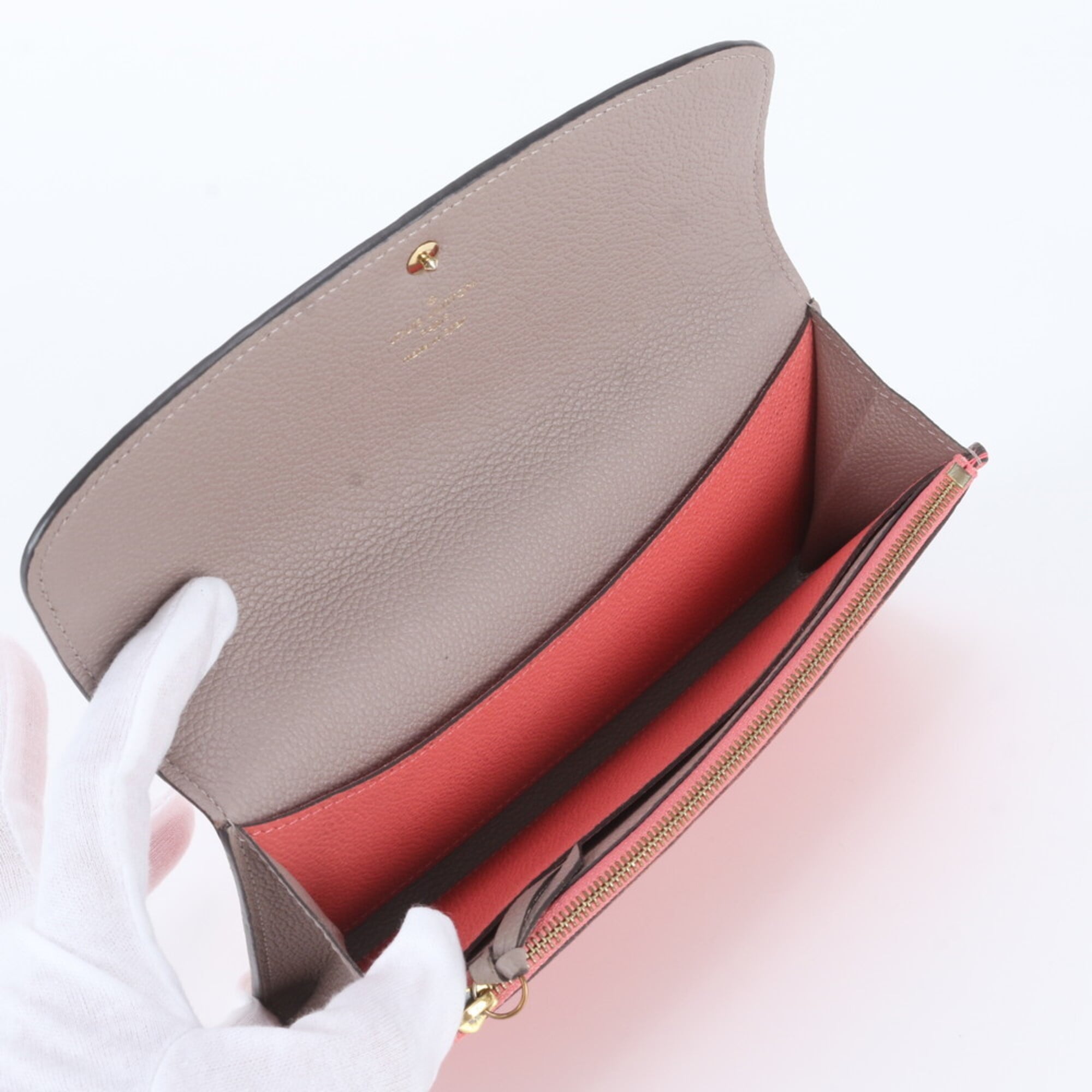 Louis Vuitton Blossom Leather Long Wallet (Bi-Fold) (Pre-Owned)