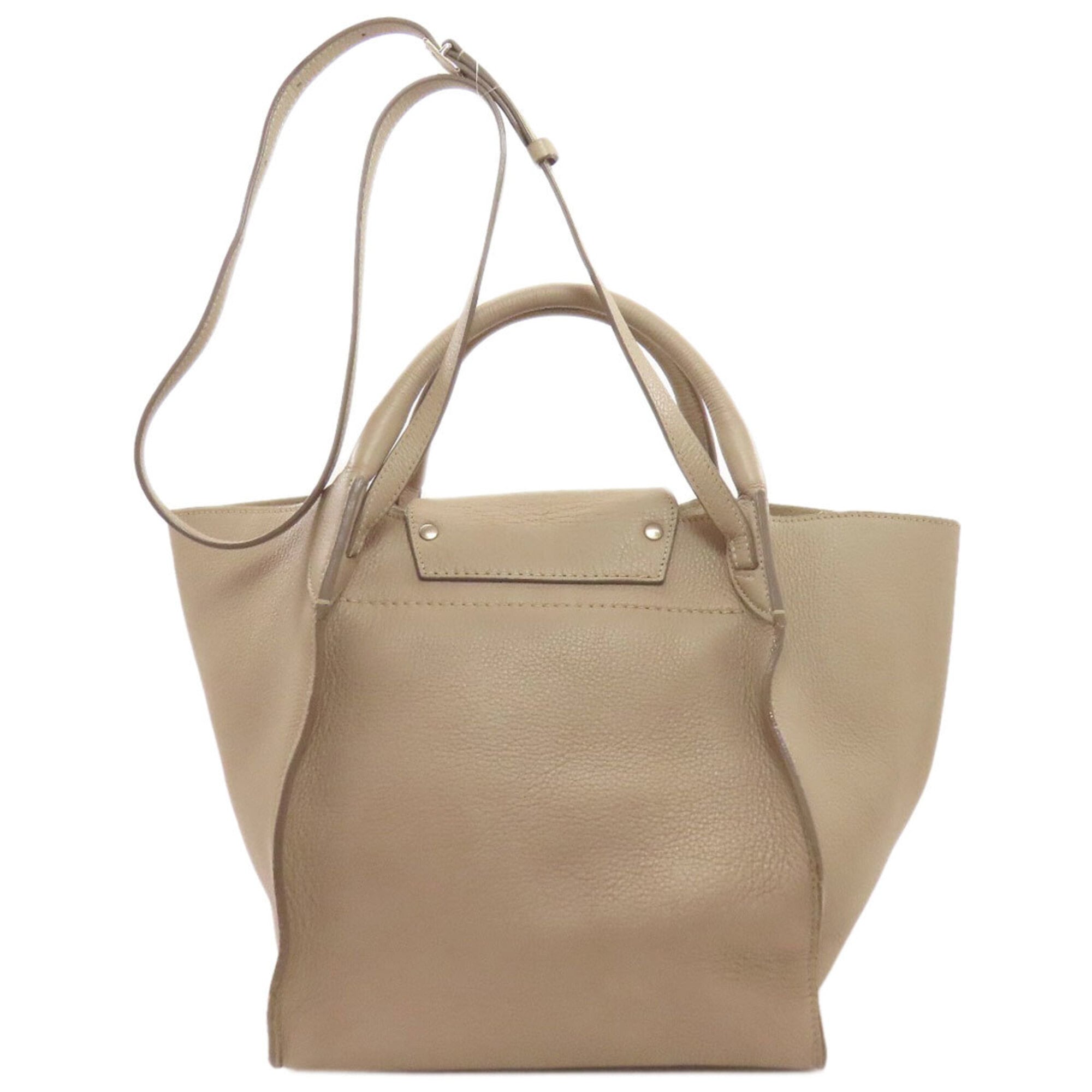 Celine Beige Grayish Handbag (Pre-Owned)