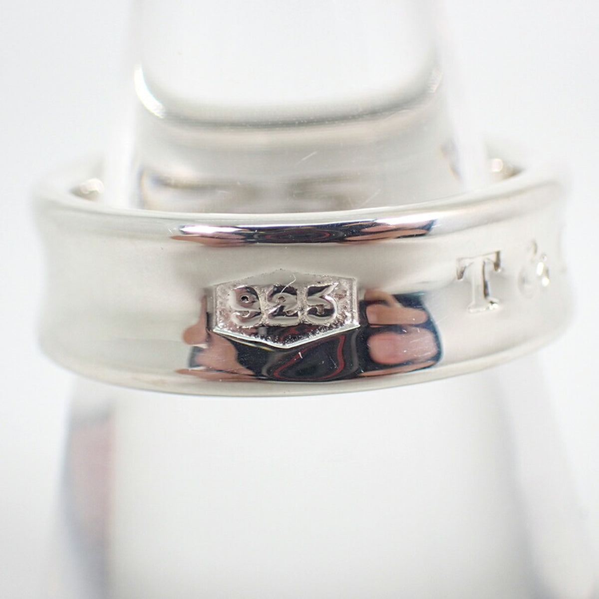 Tiffany Sterling Silver 925 Band Ring (Pre-Owned)
