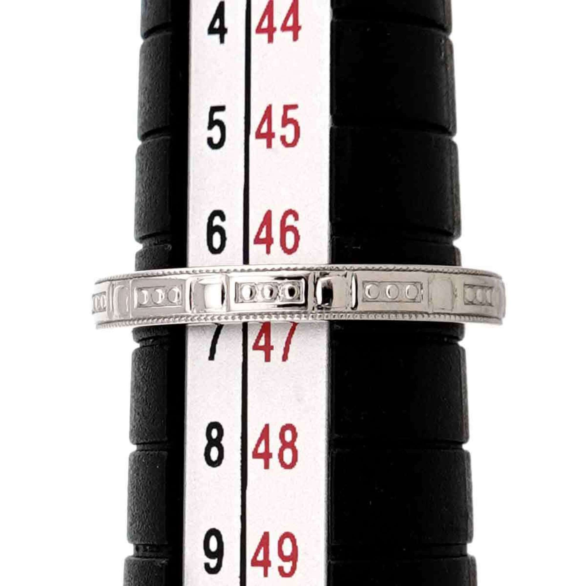 Tiffany Platinum 950 Band Ring (Pre-Owned)