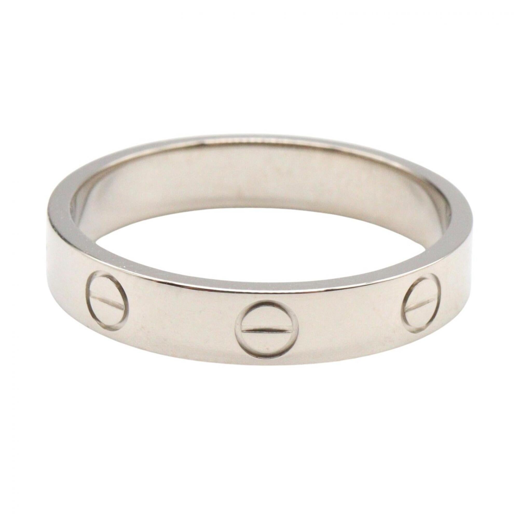 Cartier Silver White Gold (18K) Band Ring (Pre-Owned)
