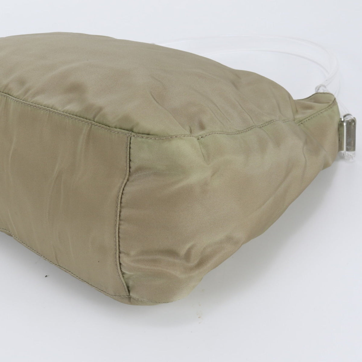 Prada Khaki Handbag Shoulder Bag (Pre-Owned)