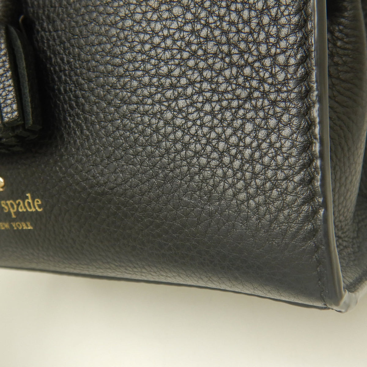 Kate Spade Black Leather Handbag (Pre-Owned)