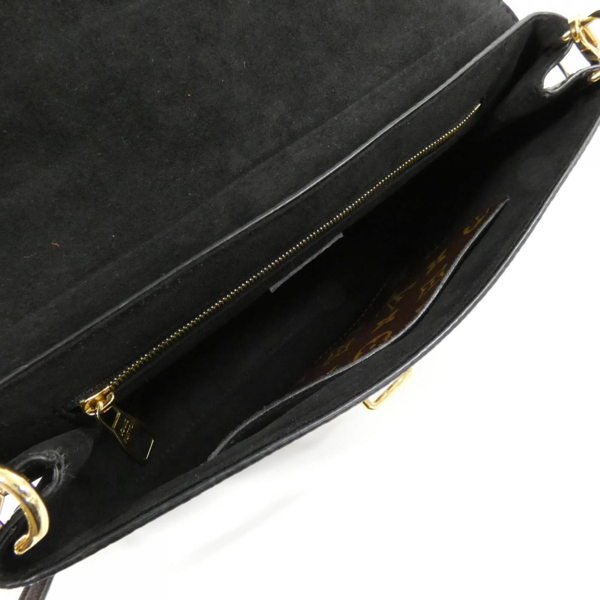 Louis Vuitton Black Marron Monogram Coated Canvas Handbag (Pre-Owned)