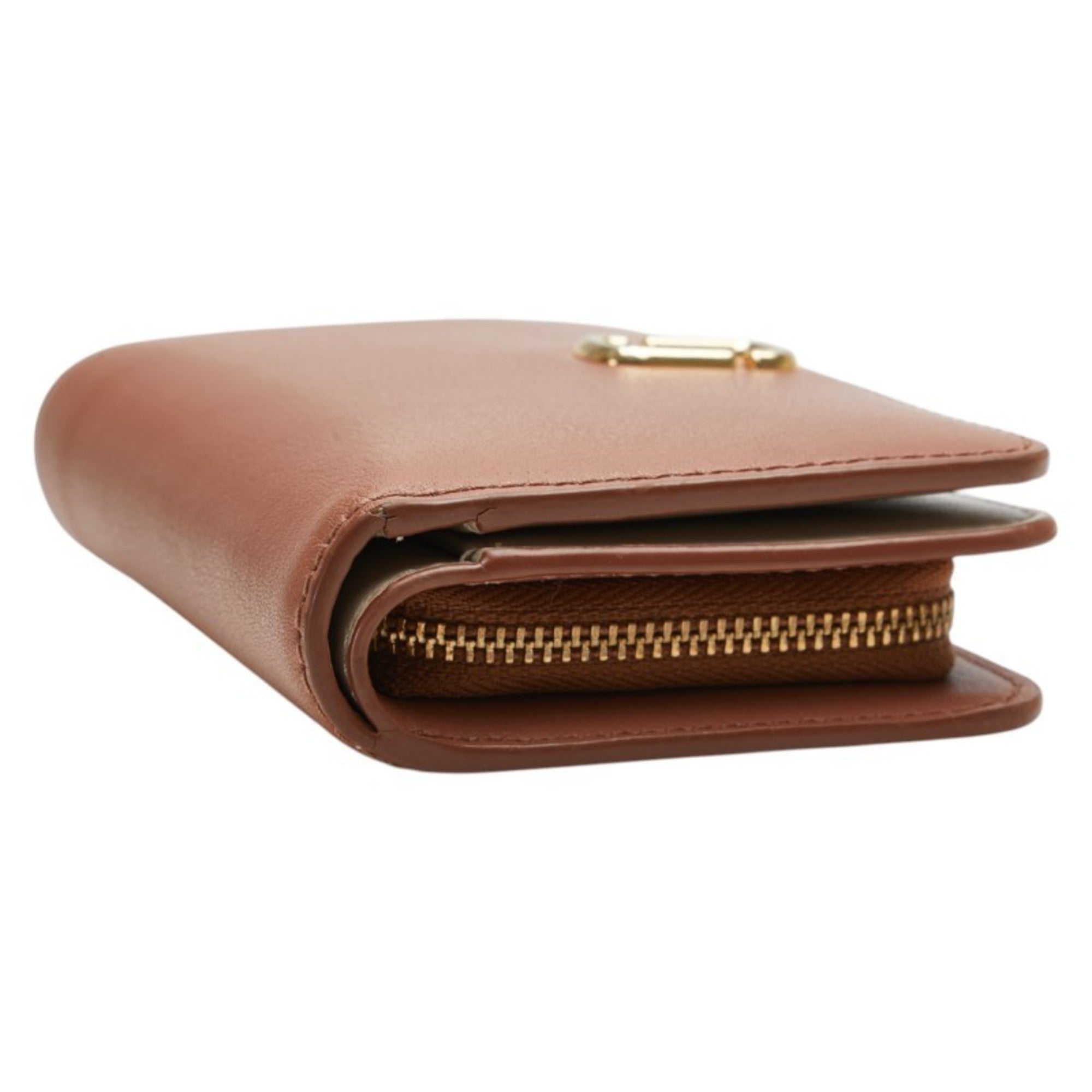 Marc Jacobs Brown Leather Wallet (Bi-Fold) (Pre-Owned)