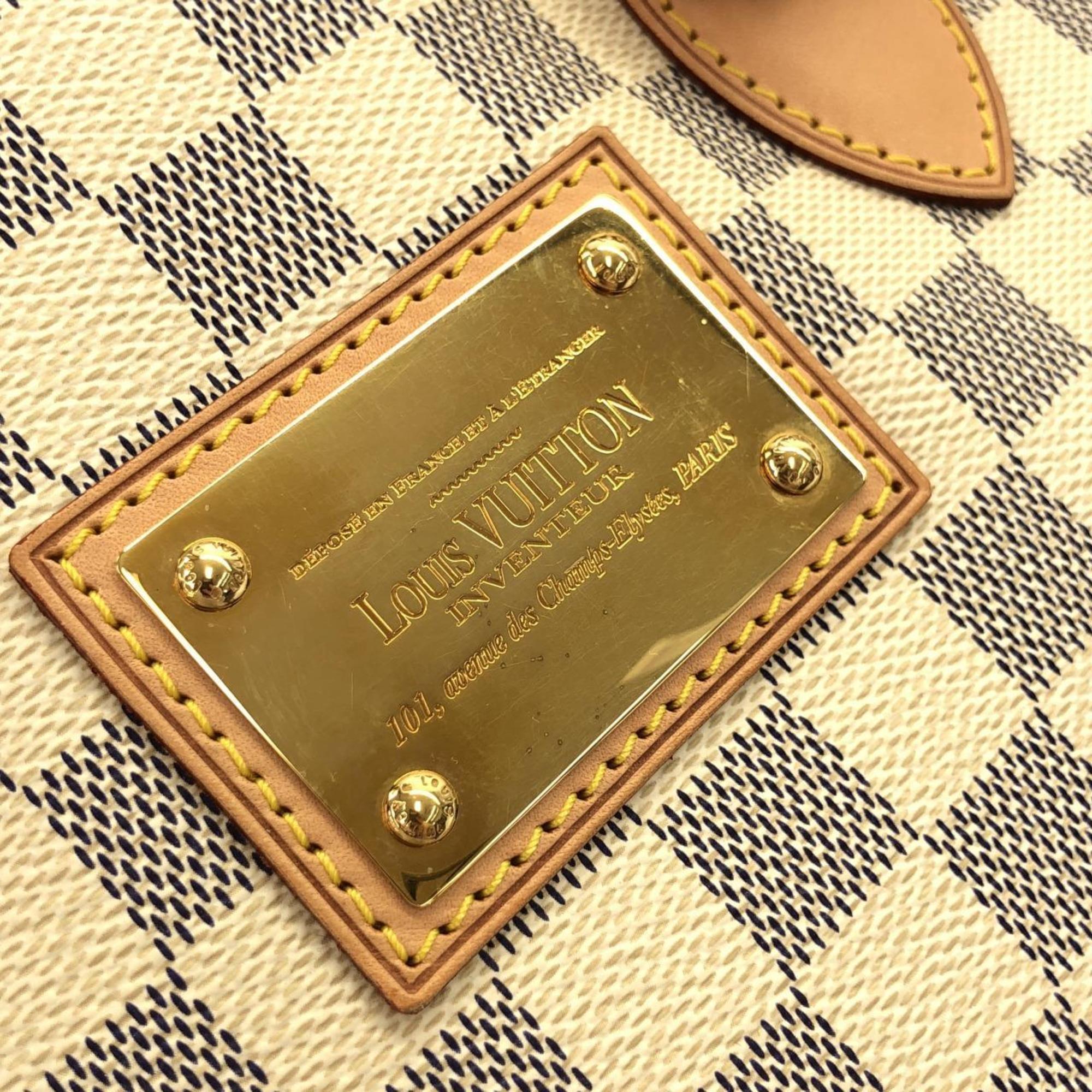Louis Vuitton Azur Coated Canvas Handbag (Pre-Owned)