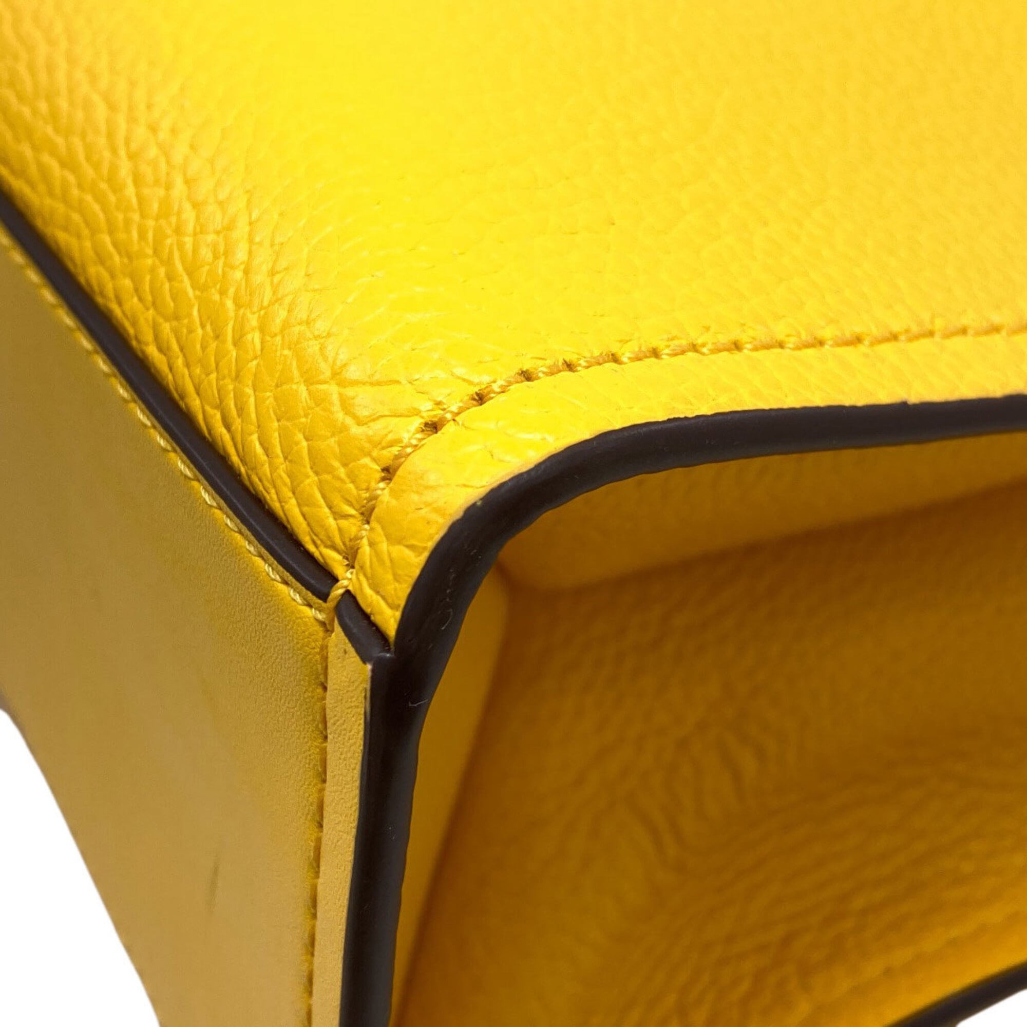 Michael Kors Yellow Leather Handbag (Pre-Owned)