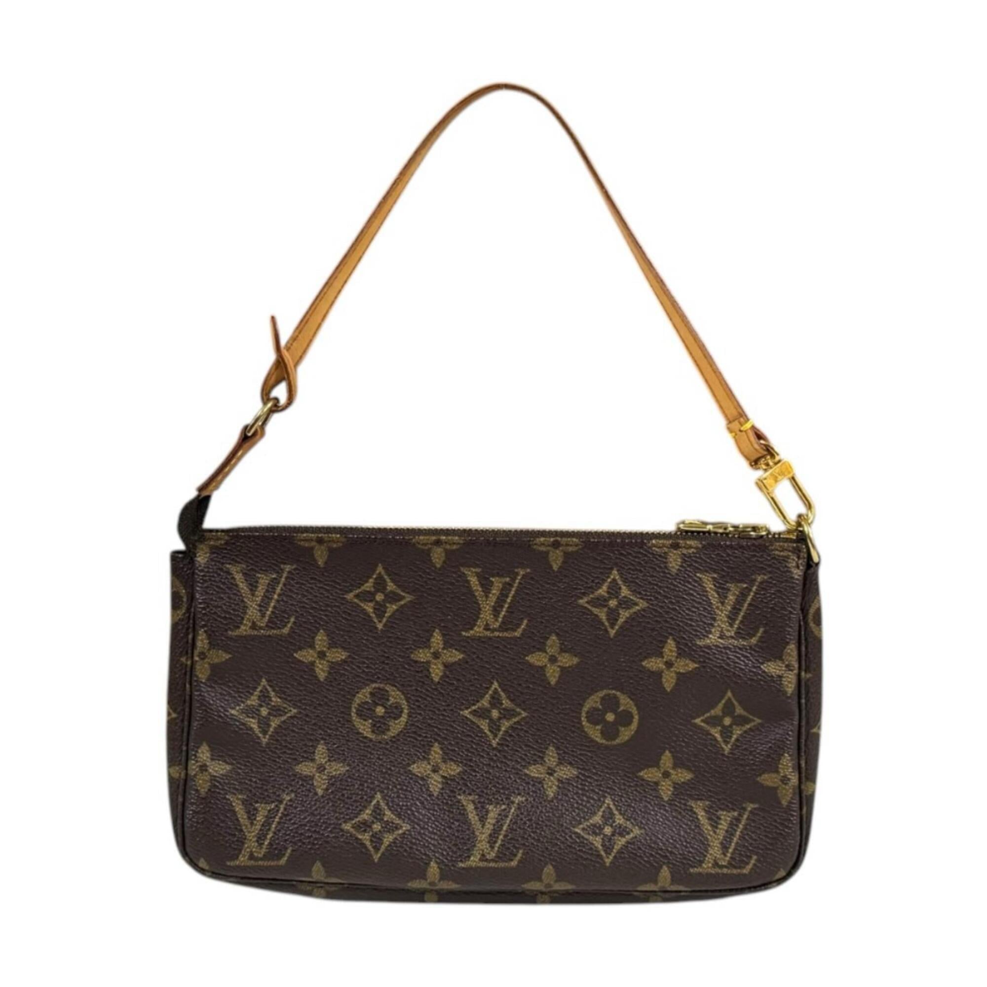 Louis Vuitton Monogram Brown Monogram Canvas Handbag (Pre-Owned)