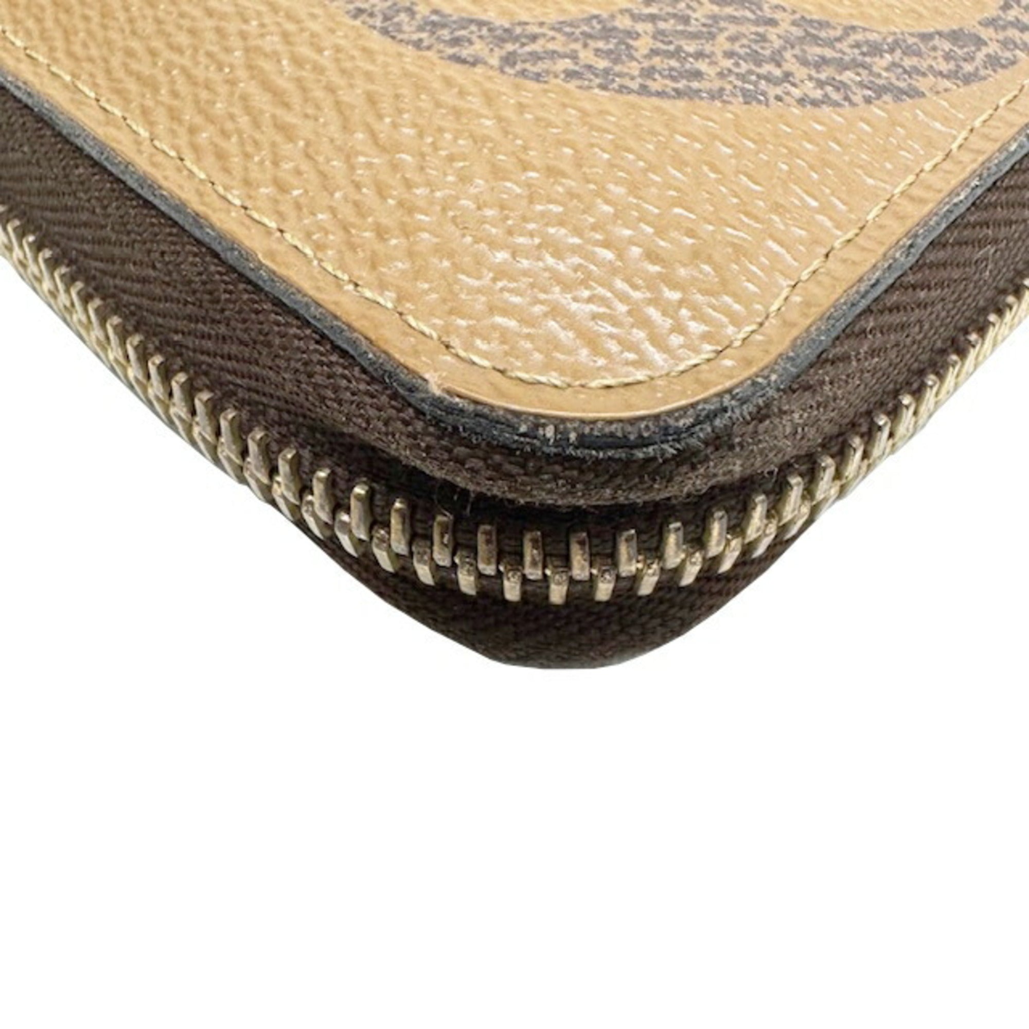 Louis Vuitton Monogram Monogram Reverse Monogram Reverse Long Wallet (Bi-Fold) (Pre-Owned)