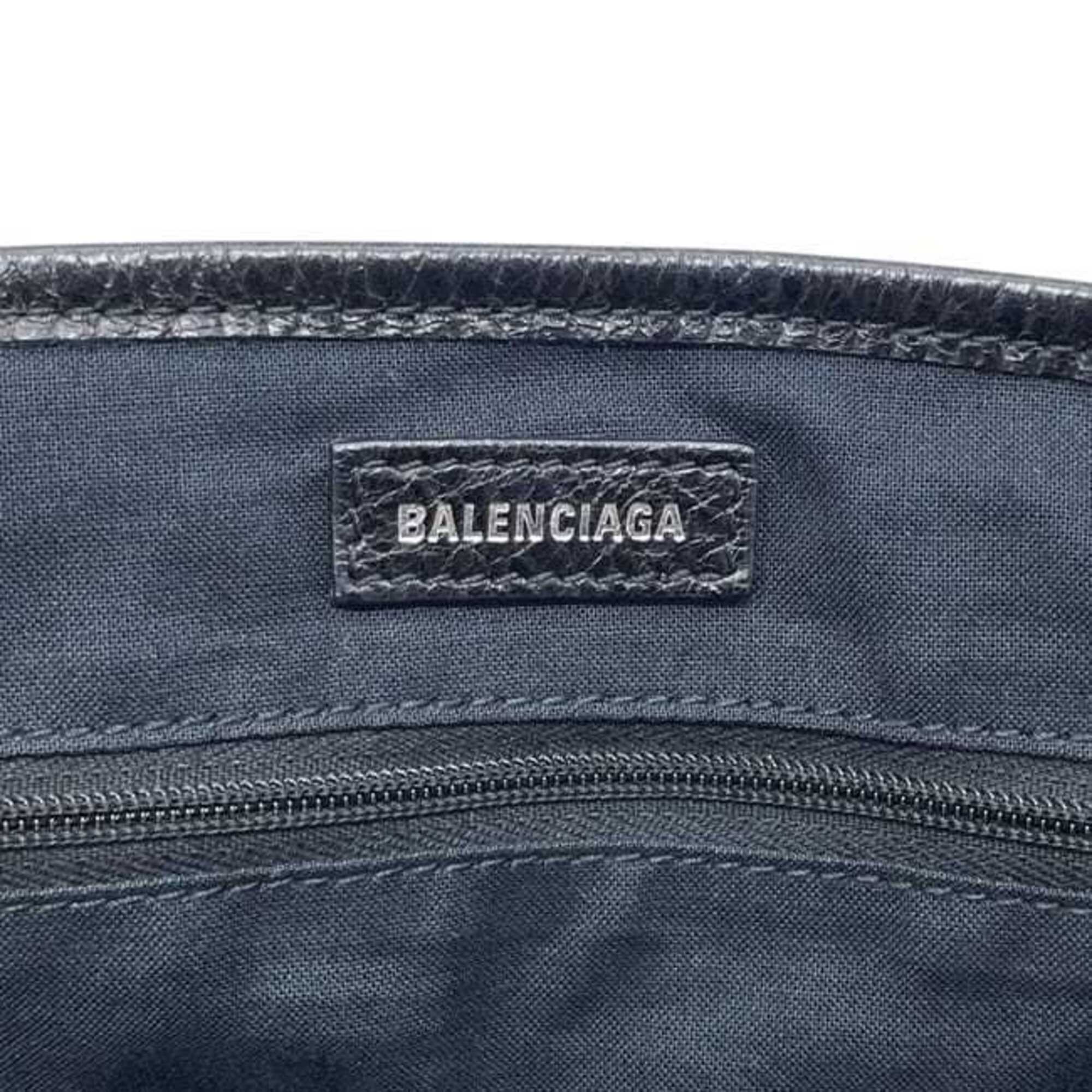 Balenciaga Black Leather Tote Bag (Pre-Owned)