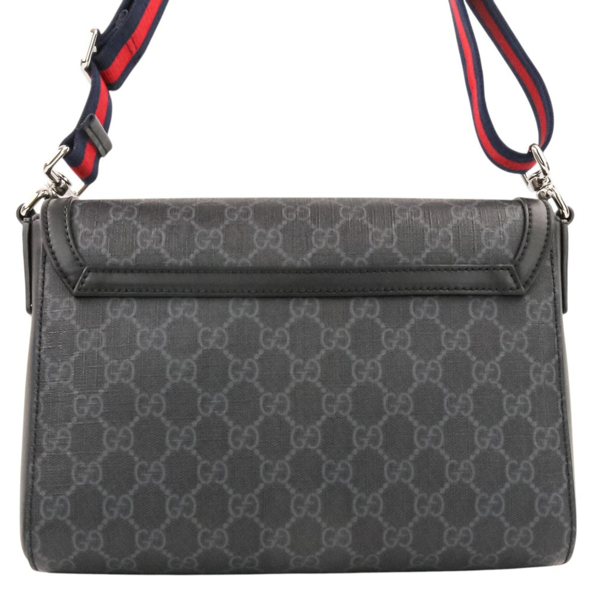 Gucci Black Gg Supreme Shoulder Bag (Pre-Owned)