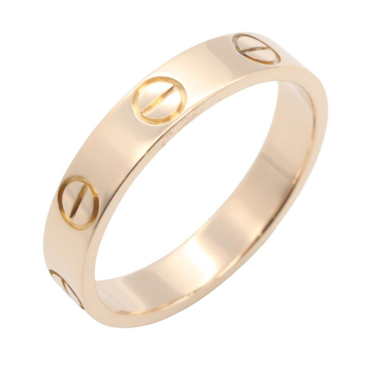 Cartier Gold Pink Gold (18K) Band Ring (Pre-Owned)