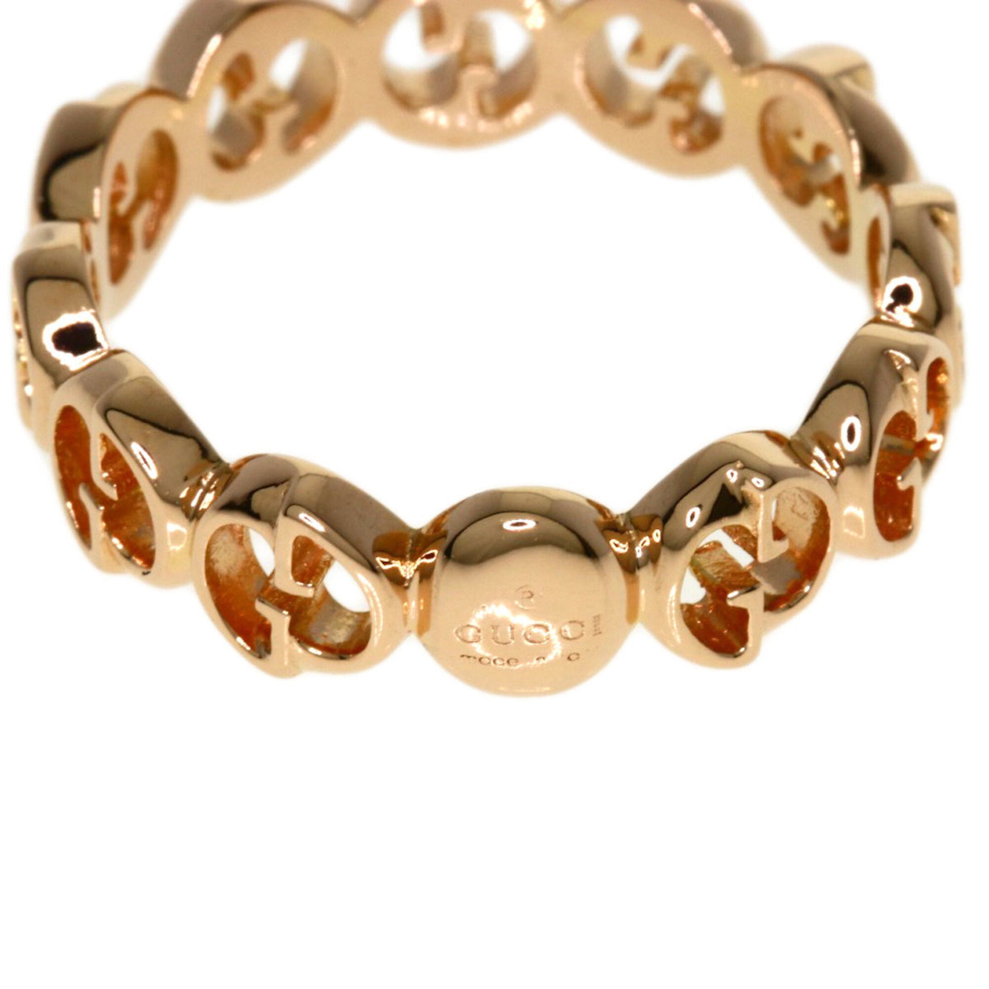 Gucci Pink Gold (18K) Band Ring (Pre-Owned)