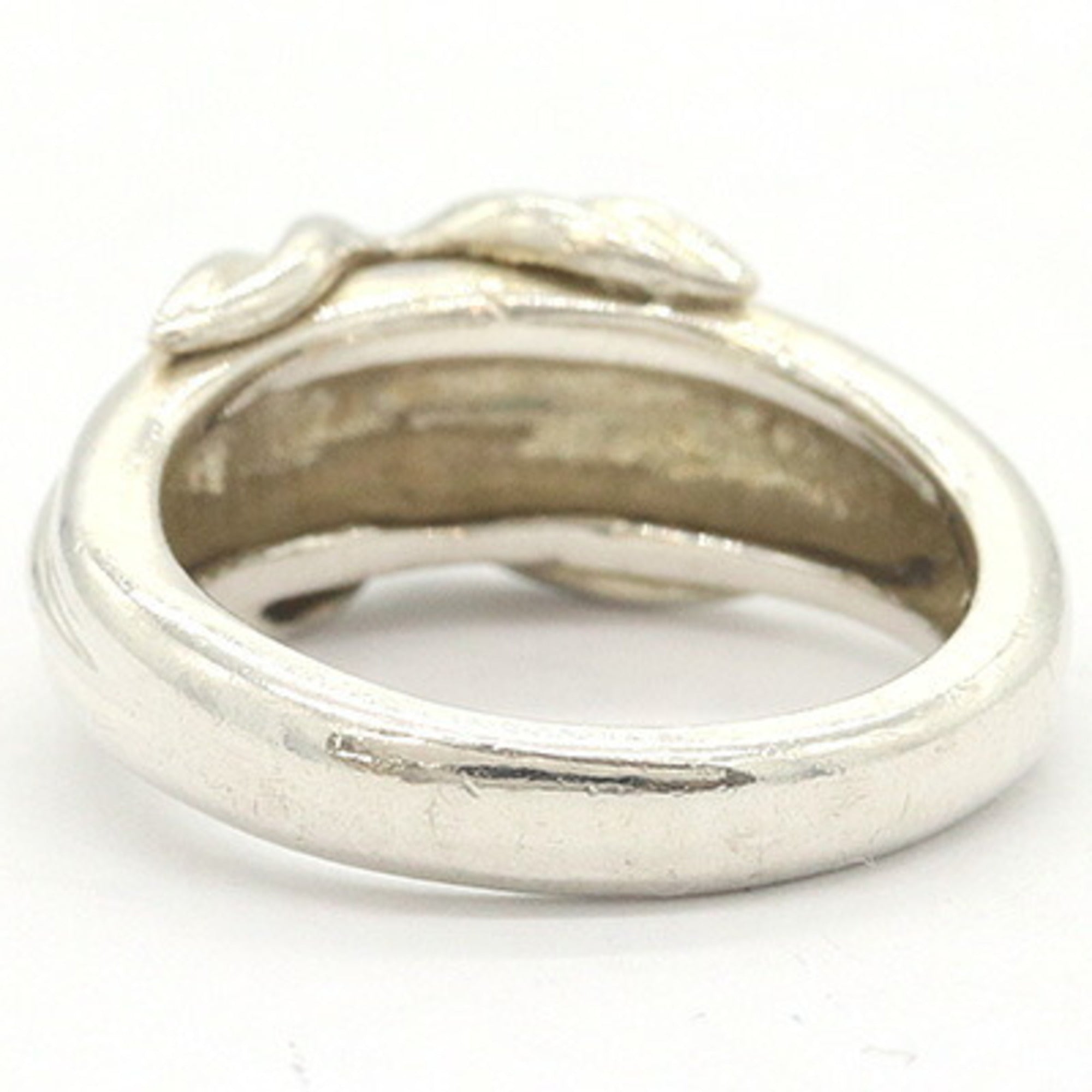 Tiffany Silver Sterling Silver 925 Band Ring (Pre-Owned)