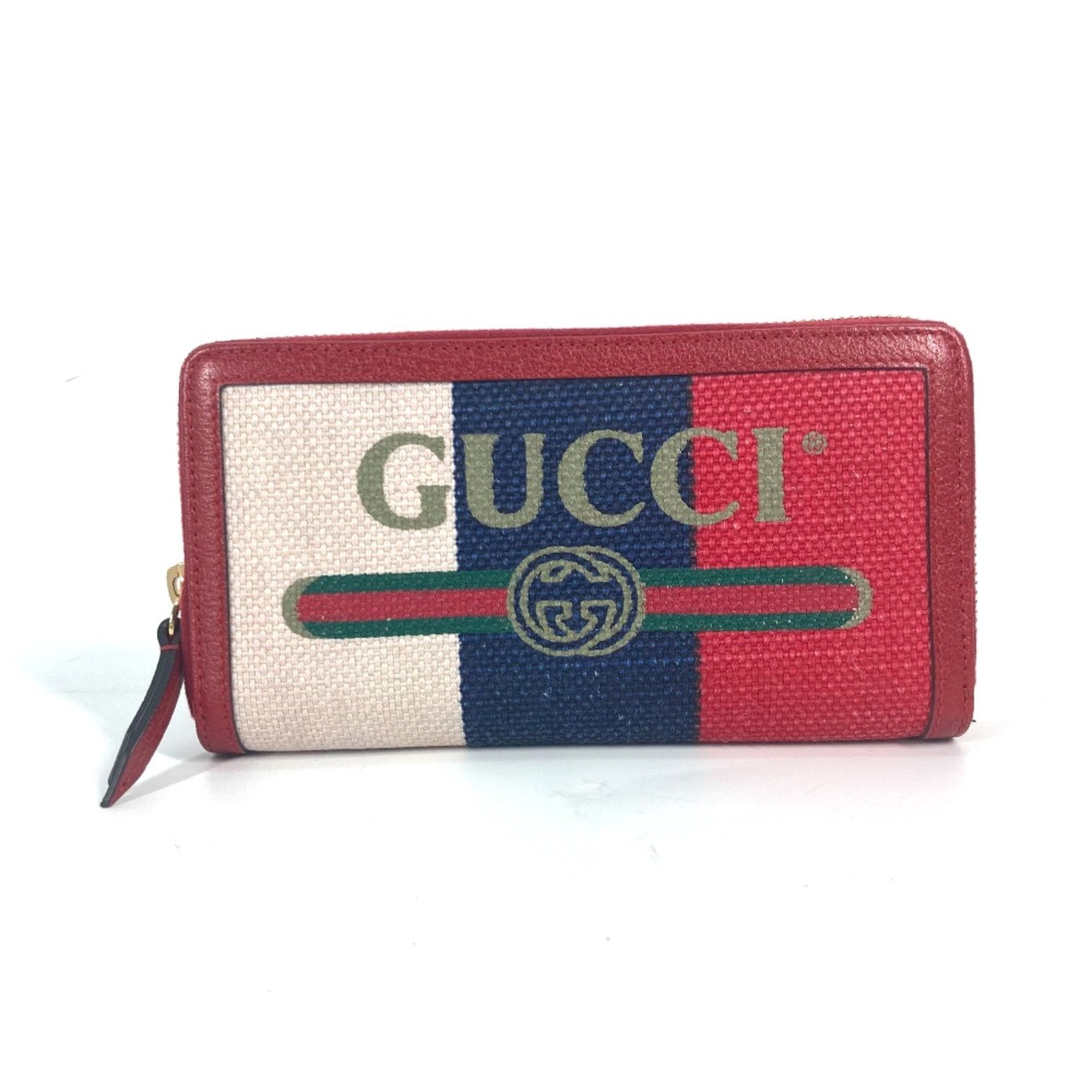 Gucci Red Other Long Wallet (Bi-Fold) (Pre-Owned)