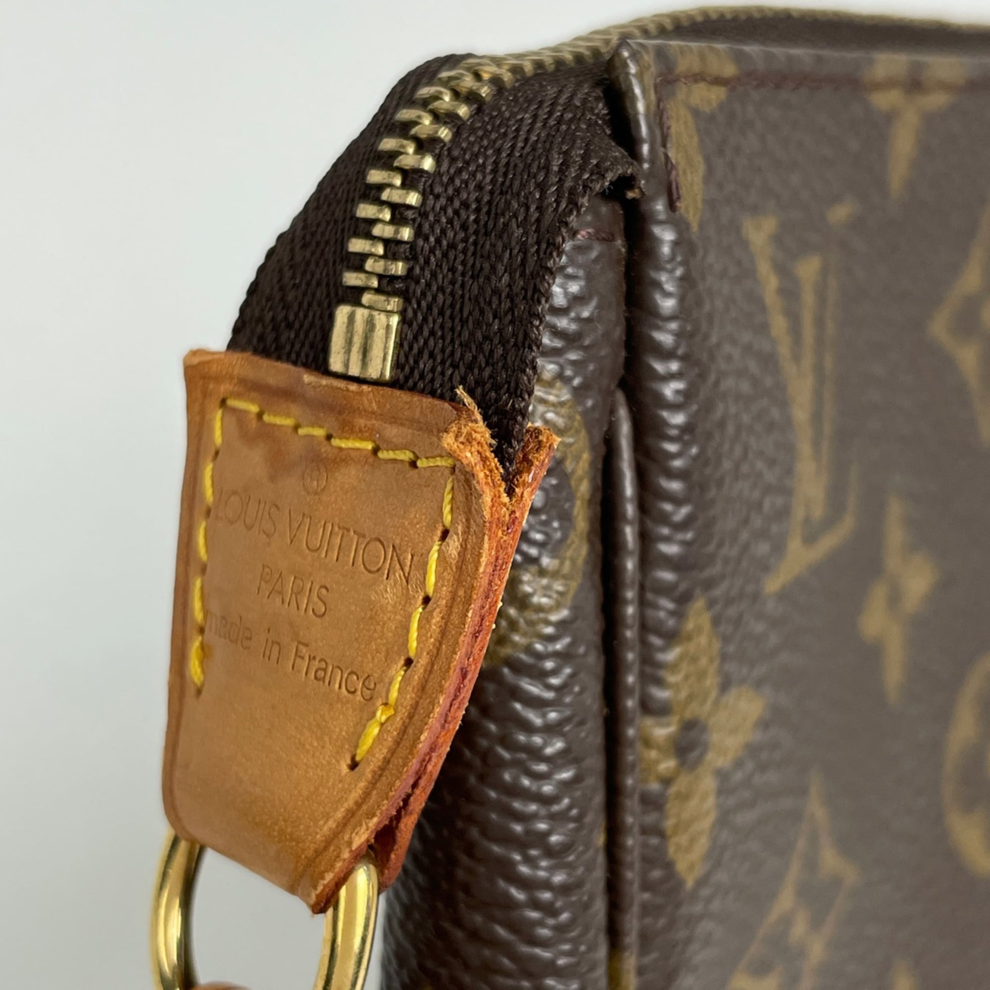 Louis Vuitton Monogram Brown Monogram Pochette Pouch (Pre-Owned)
