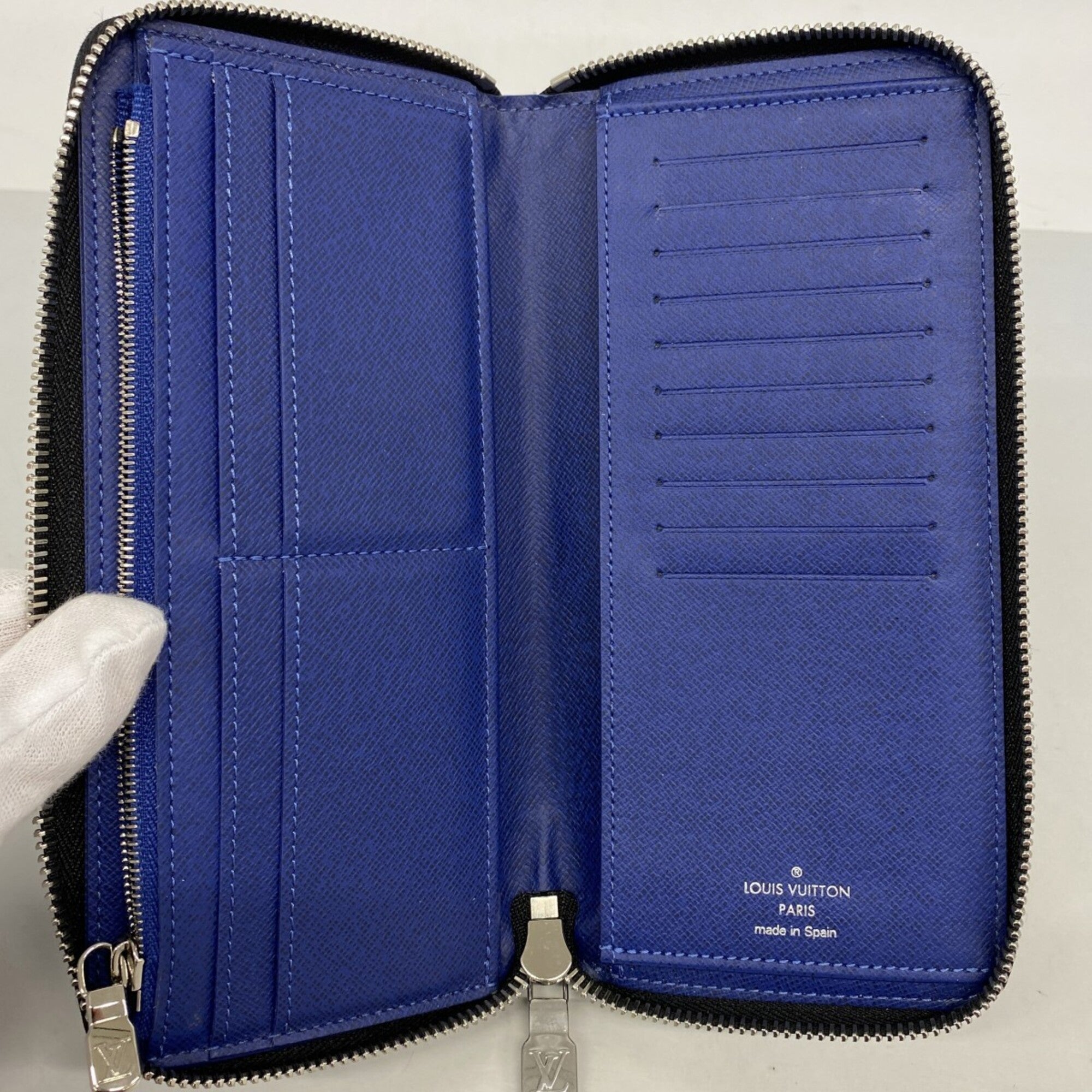 Louis Vuitton Cobalt Long Wallet (Bi-Fold) (Pre-Owned)