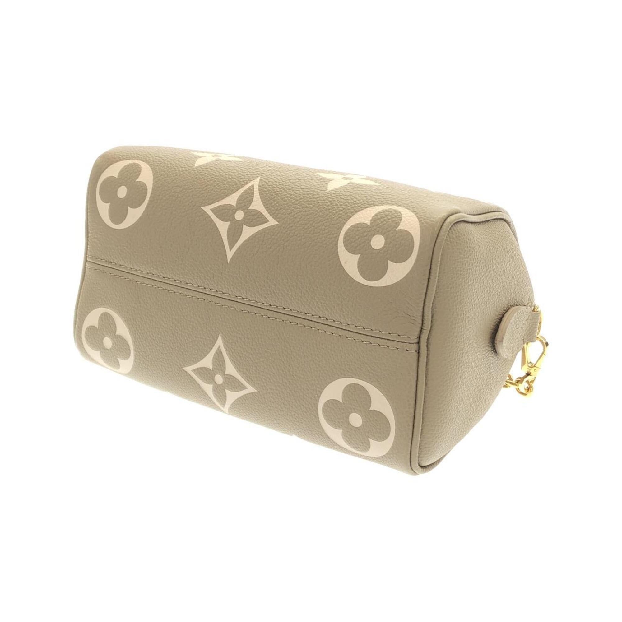 Louis Vuitton Cream Tourterelle Leather Boston Bag (Pre-Owned)