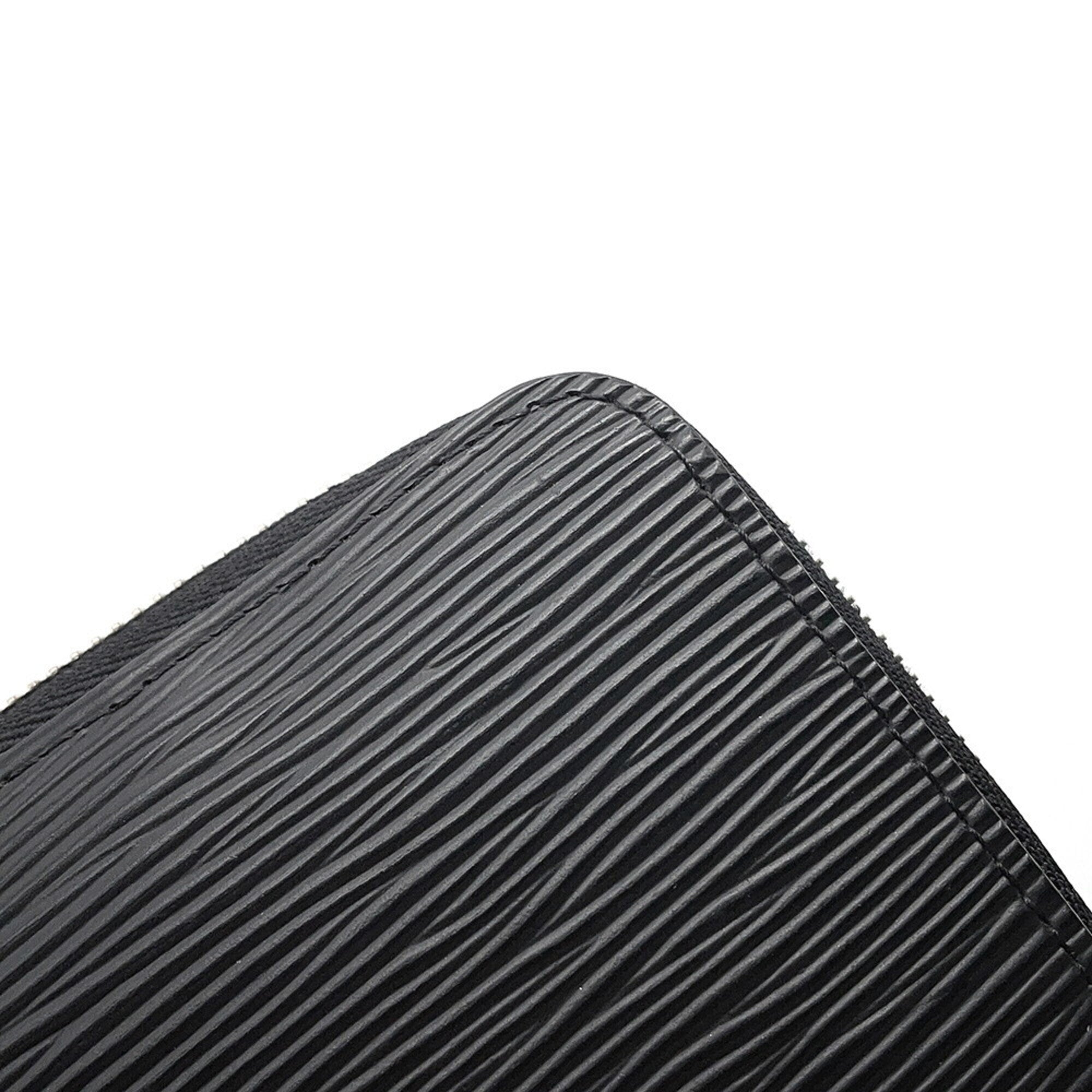Louis Vuitton Black Noir Epi Leather Coin Purse/Coin Case (Pre-Owned)