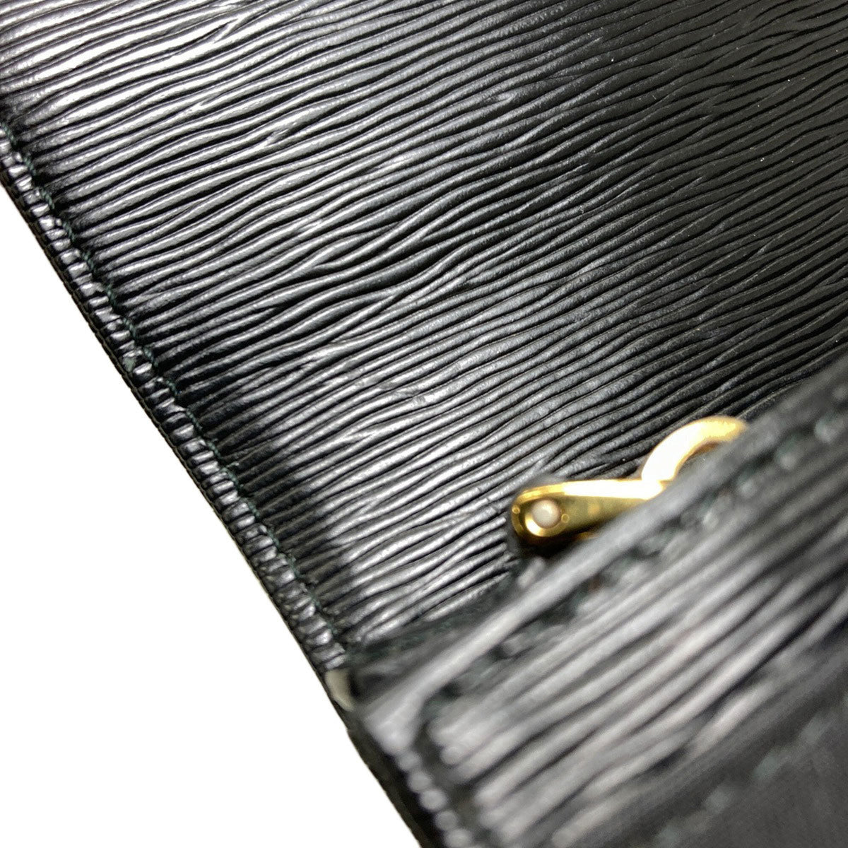 Prada Black Nylon Leather Long Wallet (Bi-Fold) (Pre-Owned)
