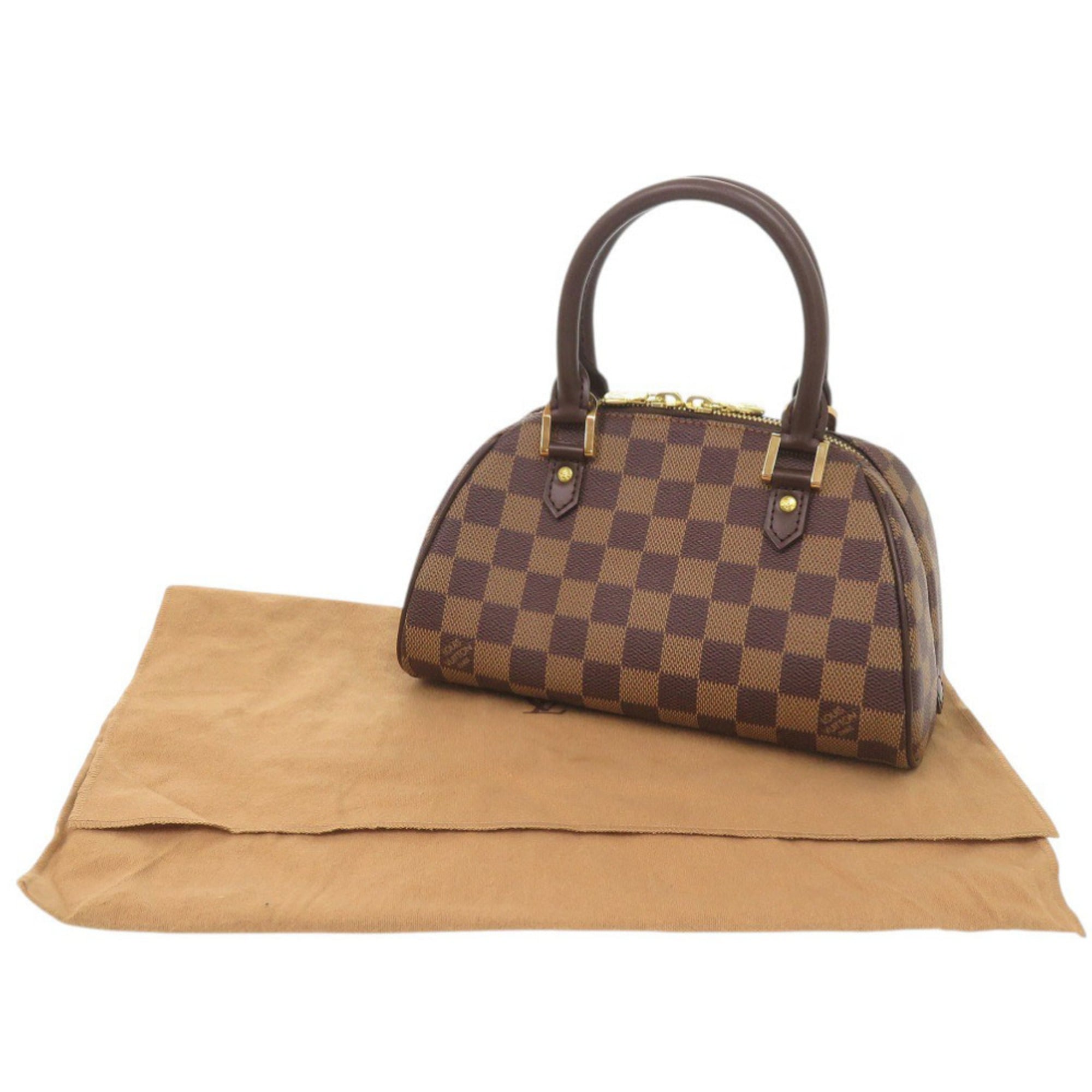 Louis Vuitton Brown Damier Canvas Damier Canvas Handbag (Pre-Owned)