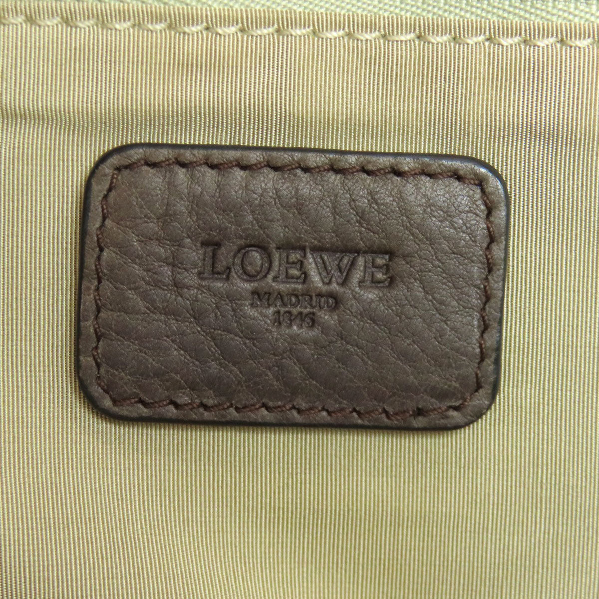 Loewe Brown Leather Tote Bag (Pre-Owned)