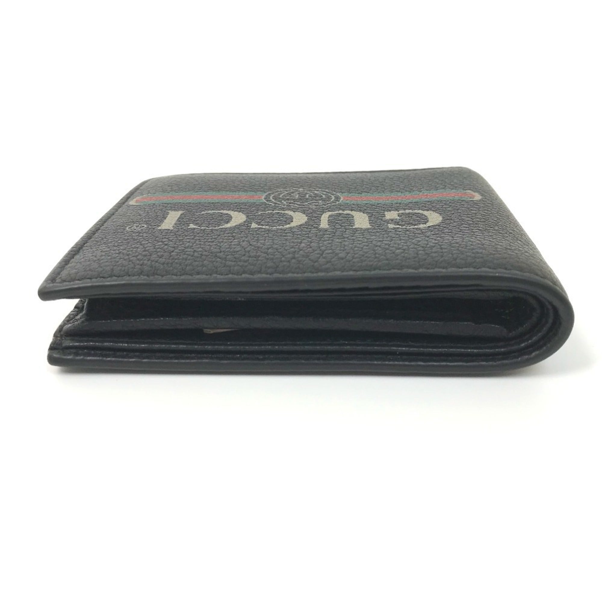 Gucci Black Leather Wallet (Bi-Fold) (Pre-Owned)