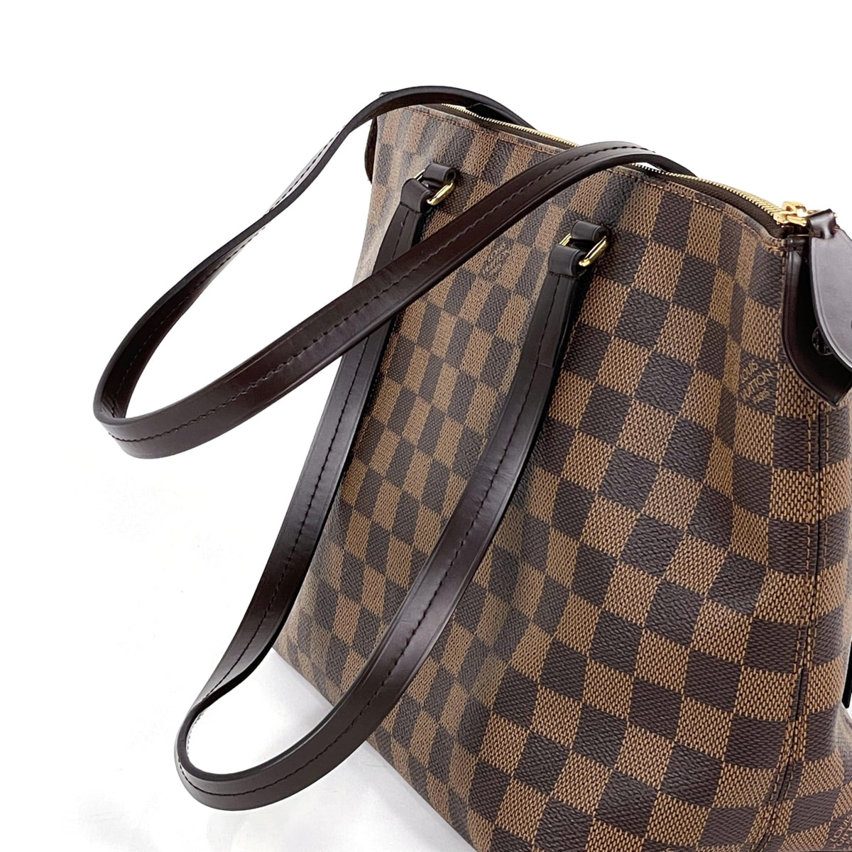 Louis Vuitton Brown Damier Canvas Tote Bag (Pre-Owned)