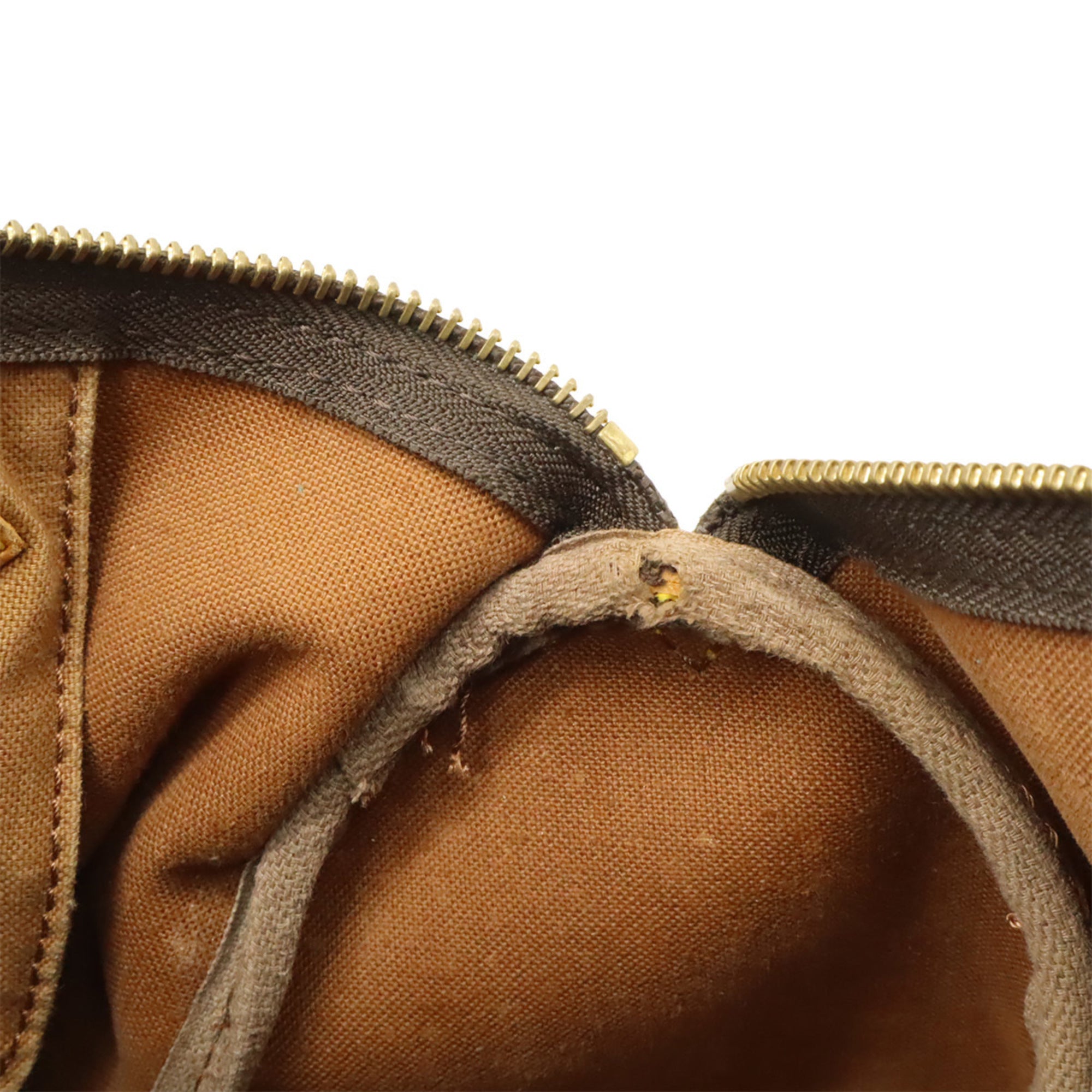 Louis Vuitton Brown Monogram Canvas Pvc Coated Canvas Handbag (Pre-Owned)