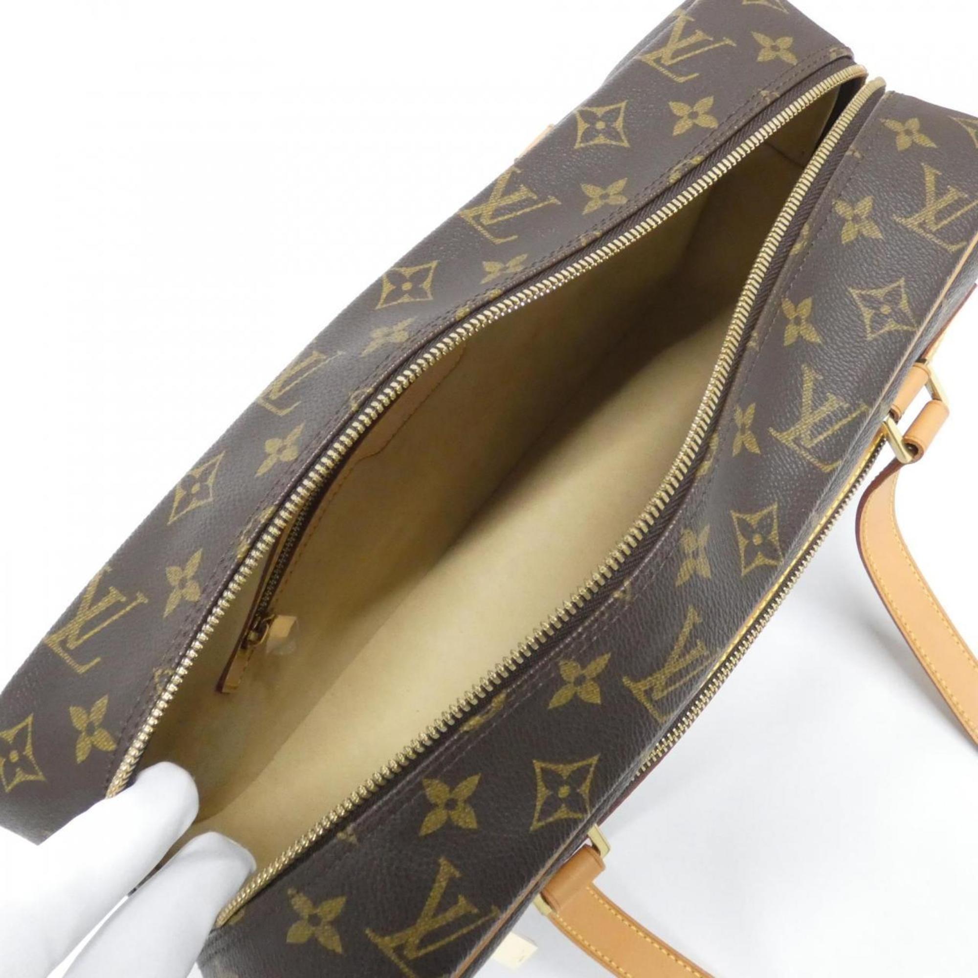 Louis Vuitton Brown Coated Canvas Shoulder Bag (Pre-Owned)