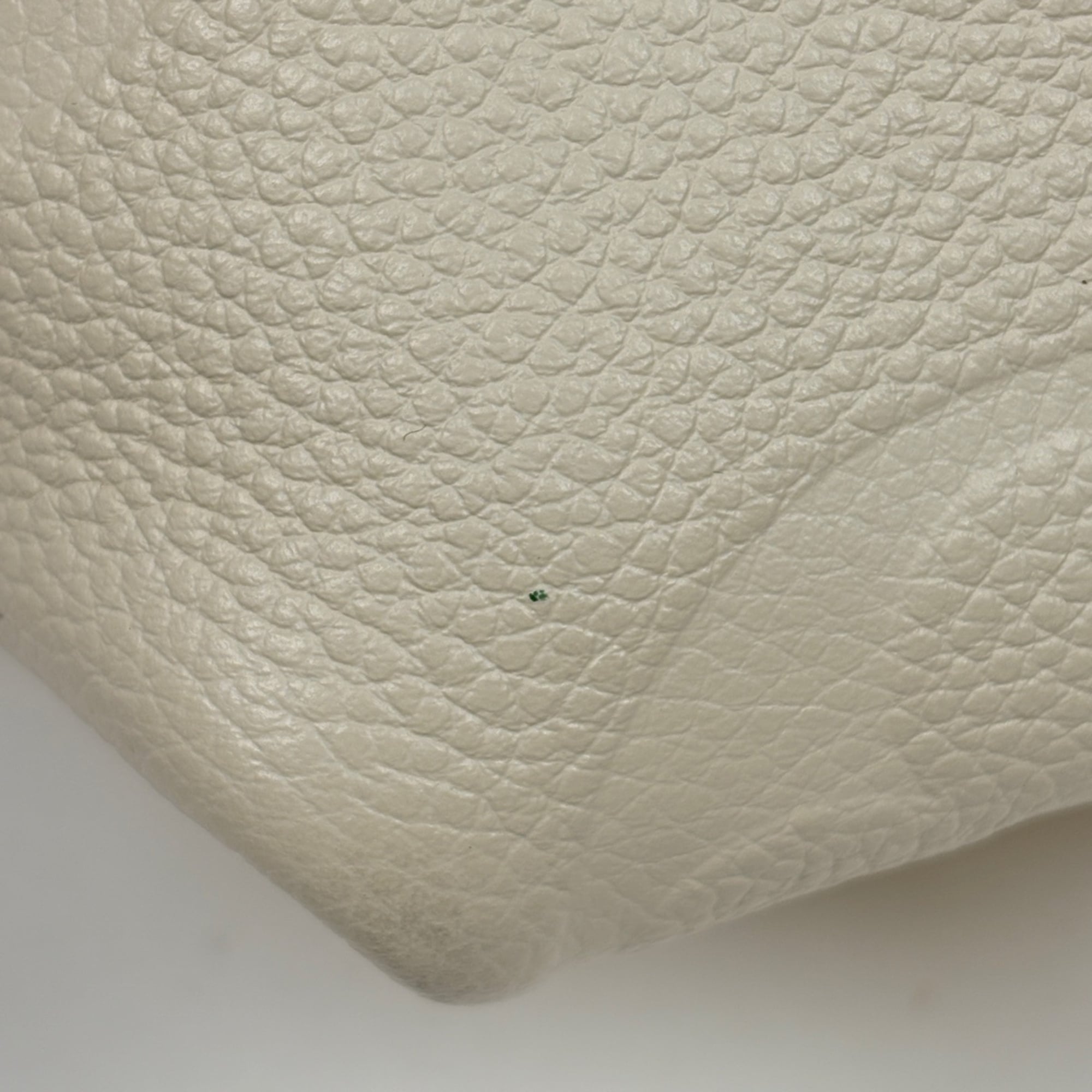 Louis Vuitton Cream White Monogram Empreinte Shoulder Bag (Pre-Owned)