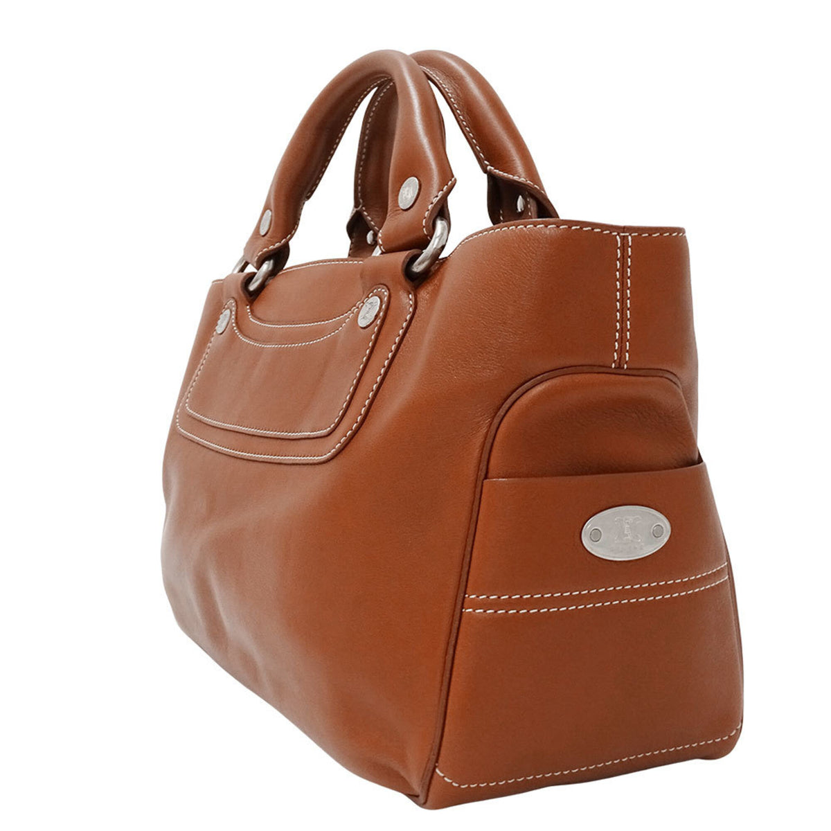 Celine Brown Leather Handbag (Pre-Owned)