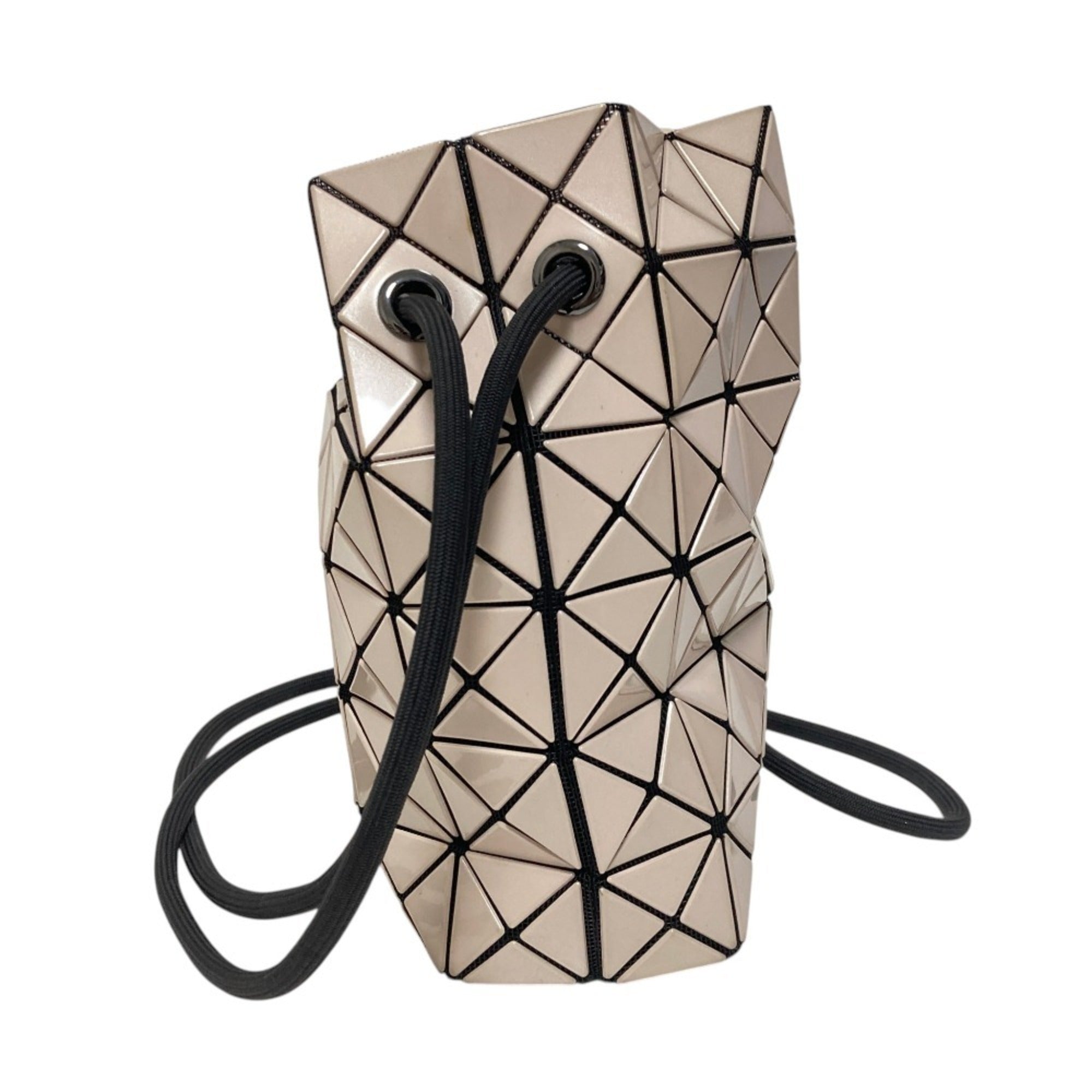 Bao Bao Issey Miyake Beige Shoulder Bag (Pre-Owned)