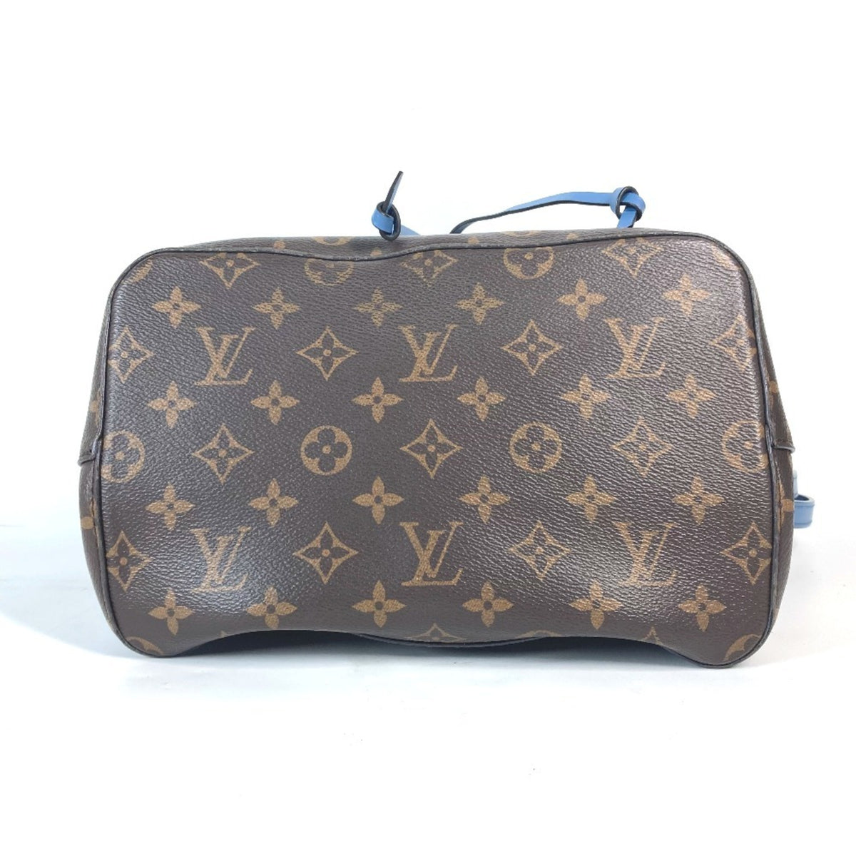Louis Vuitton Blue Blue Jean Brown Monogram Shoulder Bag (Pre-Owned)