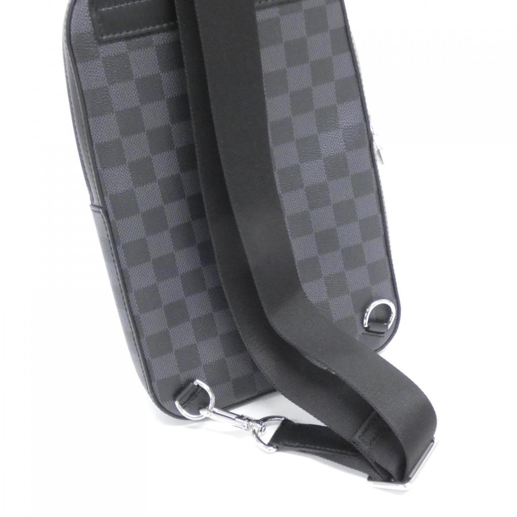 Louis Vuitton Damier Graphite Graphite Coated Canvas Shoulder Bag (Pre-Owned)