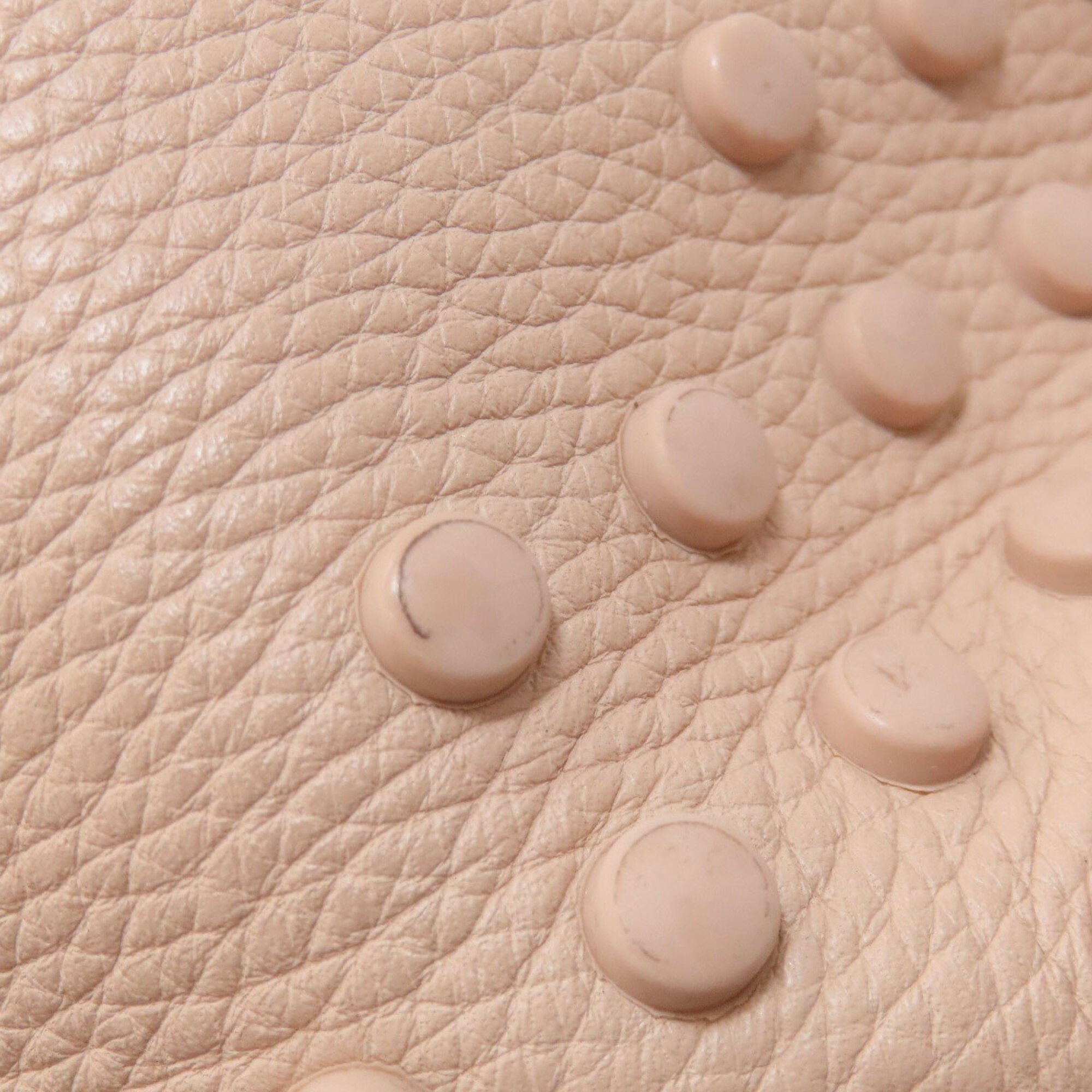 Tod's Pink Leather Tote Bag (Pre-Owned)