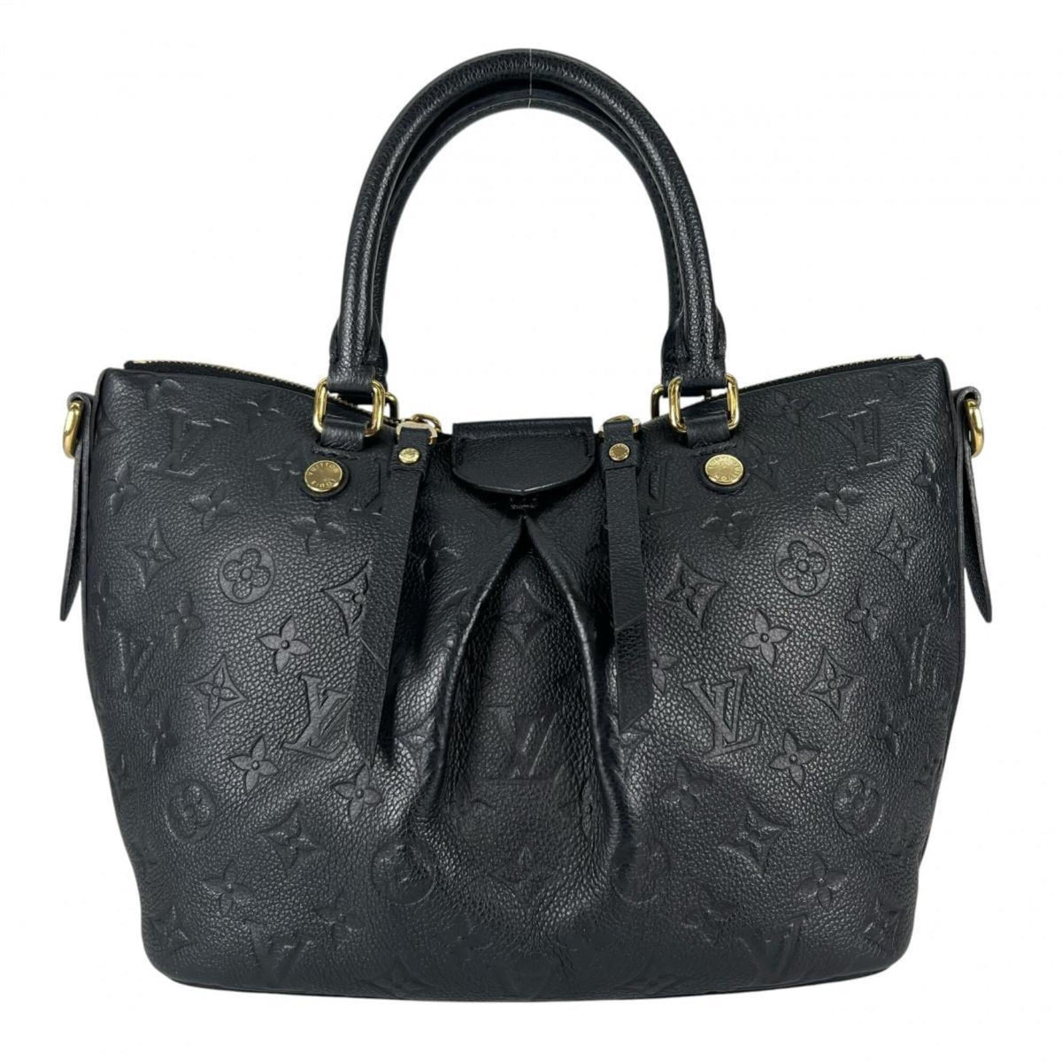 Louis Vuitton Black Monogram Empreinte Handbag Shoulder Bag (Pre-Owned)