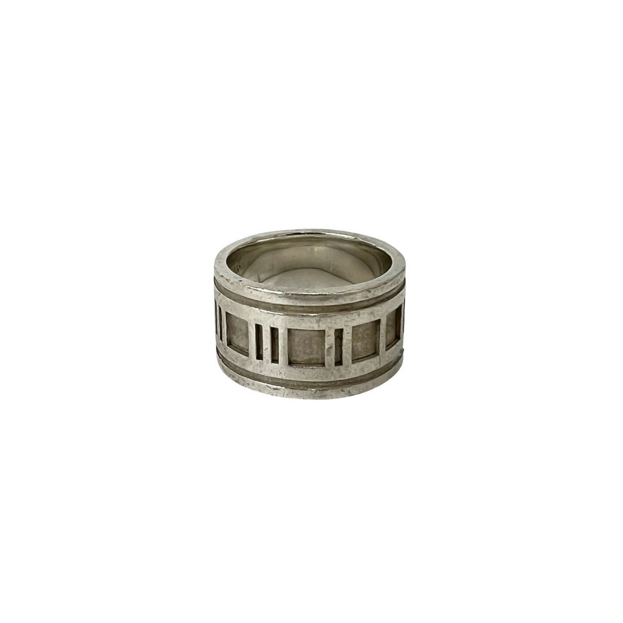 Tiffany Silver Silver 925 Band Ring (Pre-Owned)