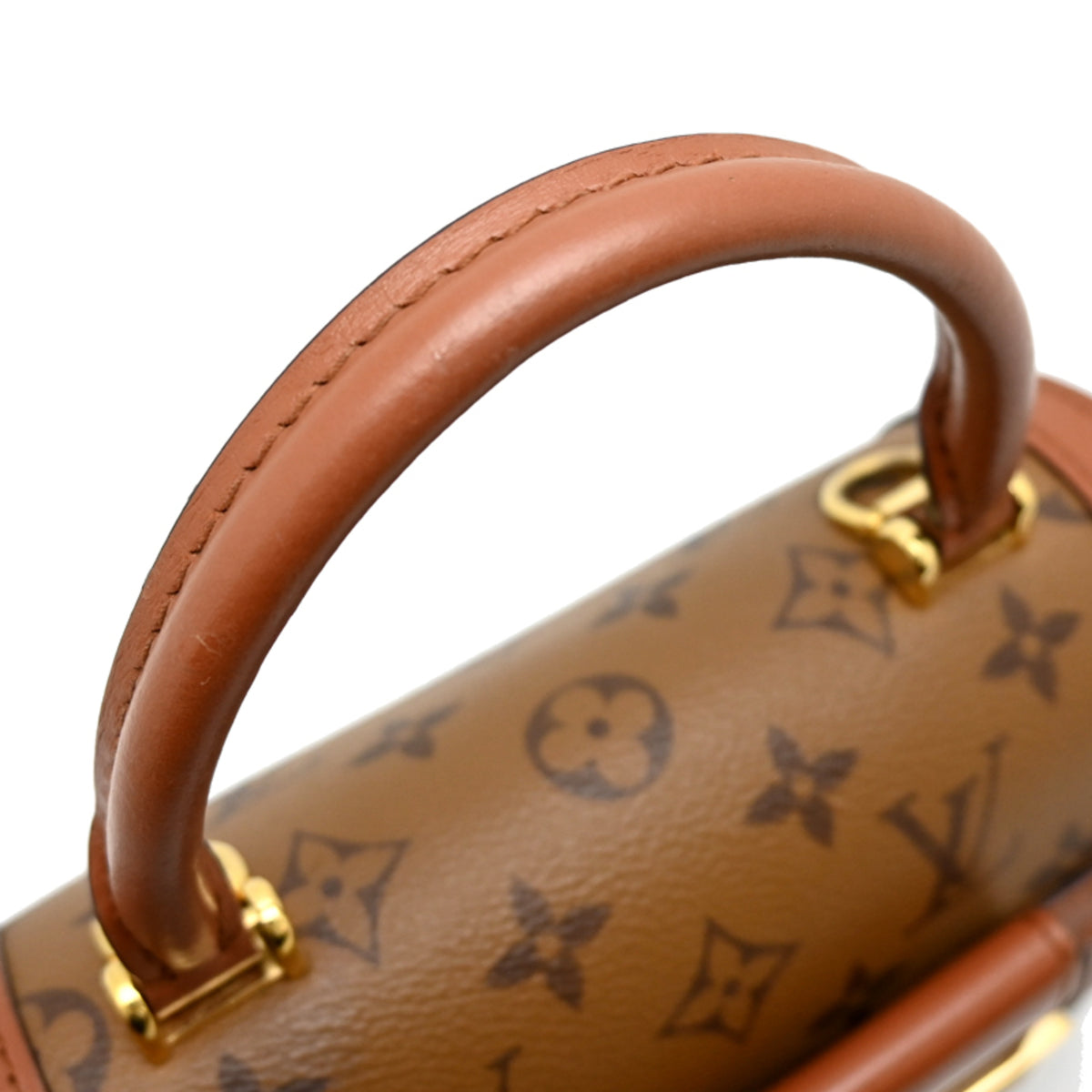 Louis Vuitton Brown Monogram Monogram Reverse Monogram Shoulder Bag (Pre-Owned)