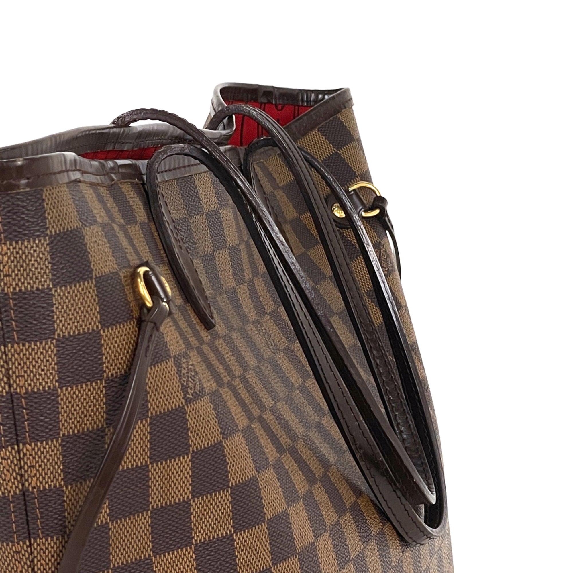 Louis Vuitton Brown Damier Canvas Tote Bag (Pre-Owned)