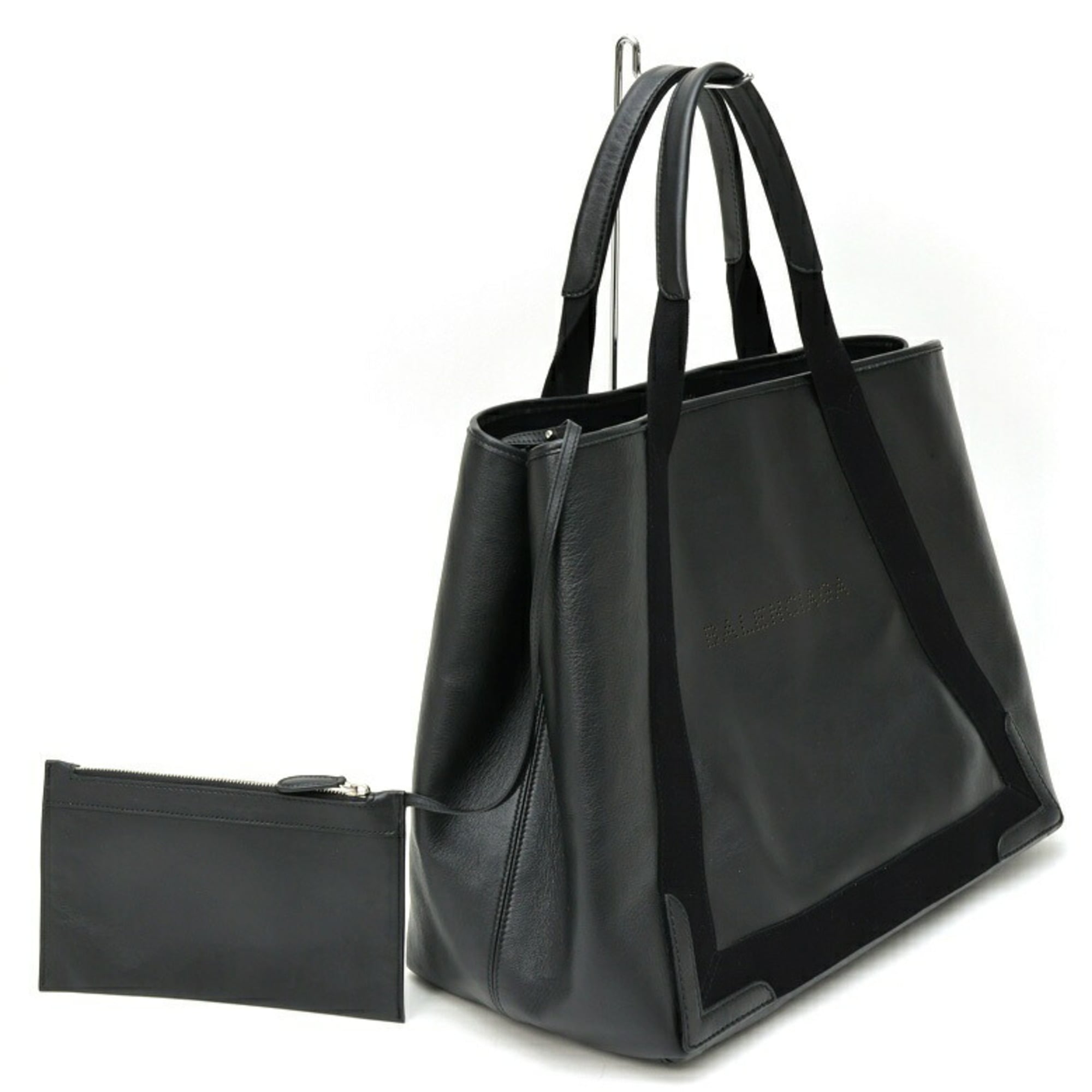 Balenciaga Black Leather Tote Bag (Pre-Owned)