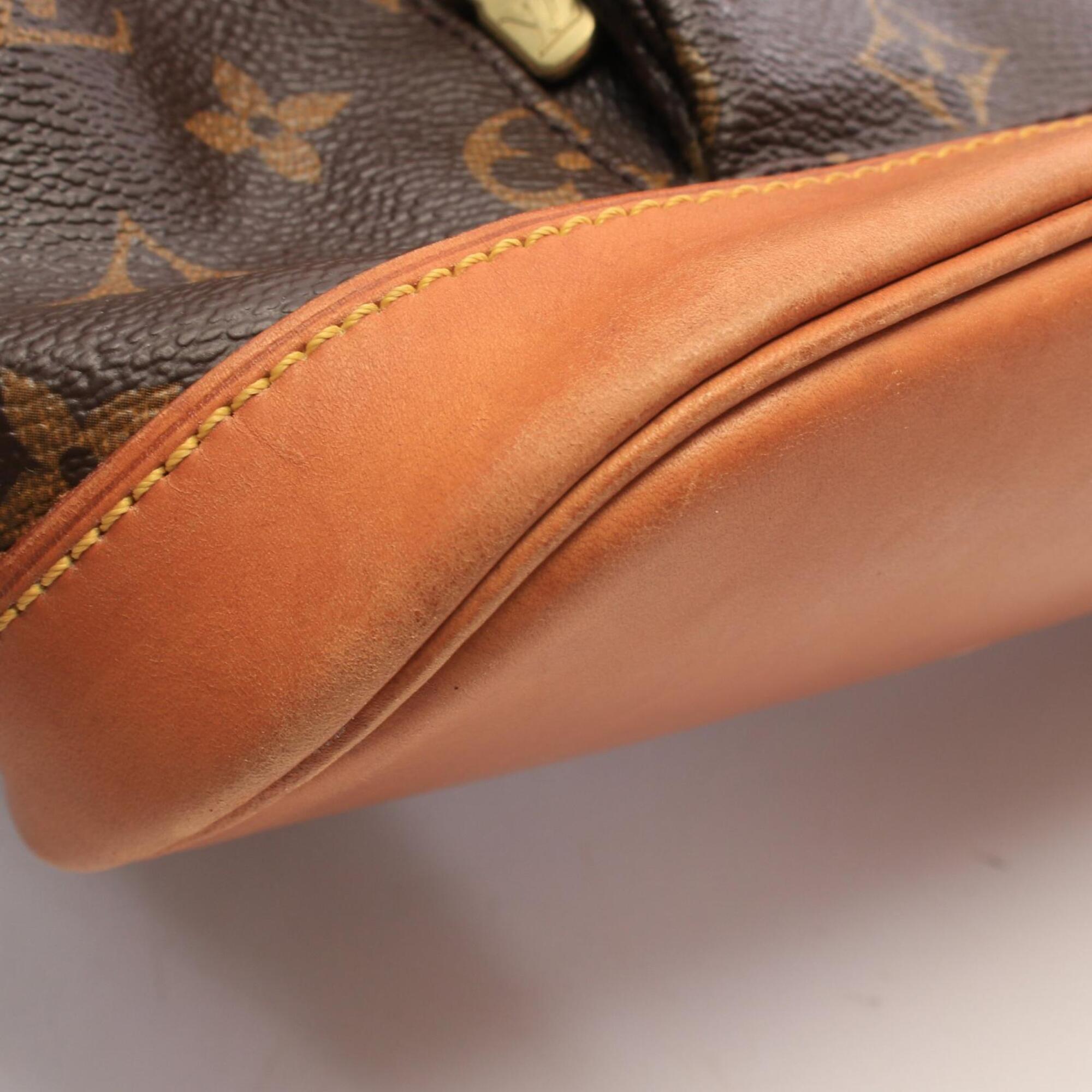 Louis Vuitton Brown Monogram Monogram Leather Backpack (Pre-Owned)