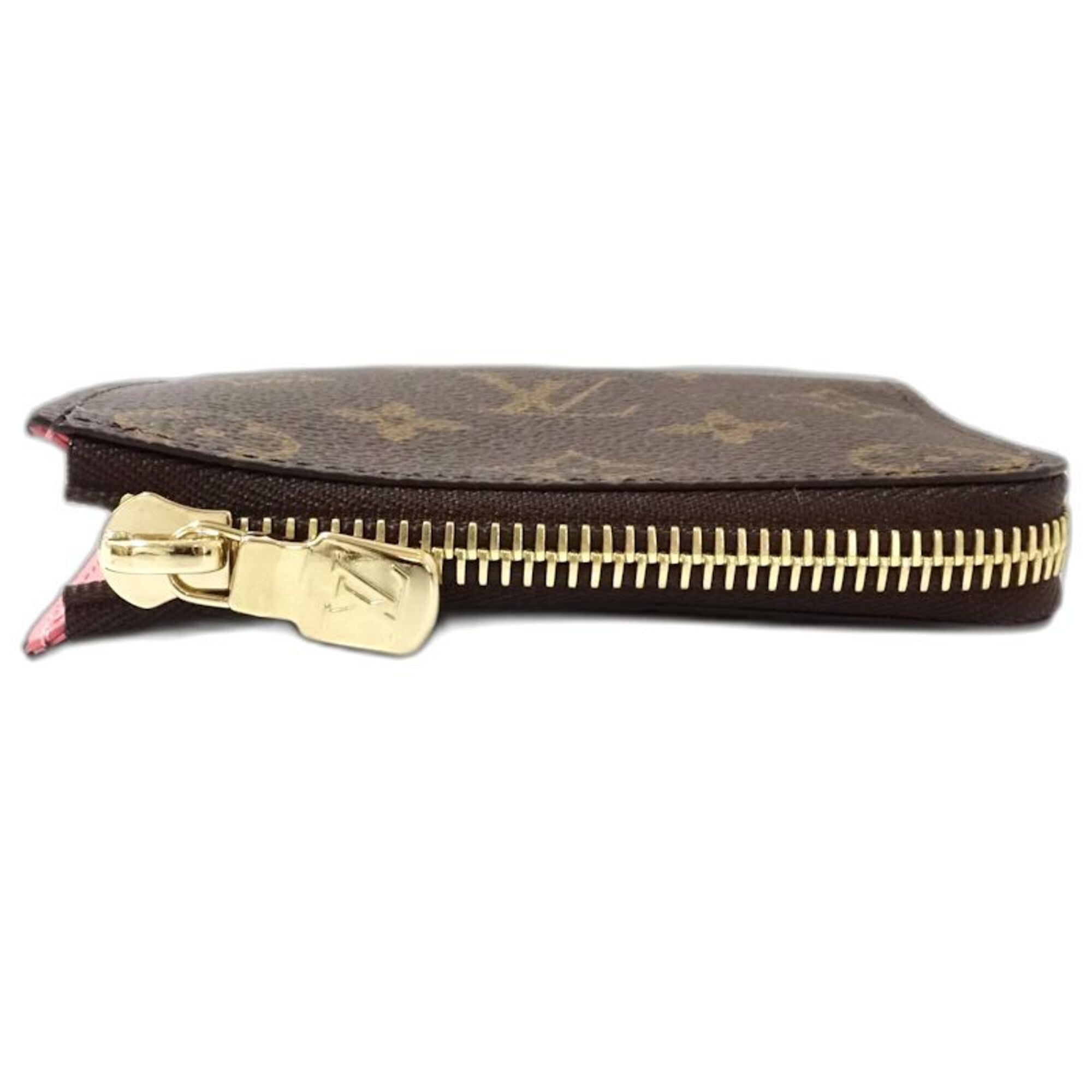 Louis Vuitton Brown Canvas Coin Purse/Coin Case (Pre-Owned)